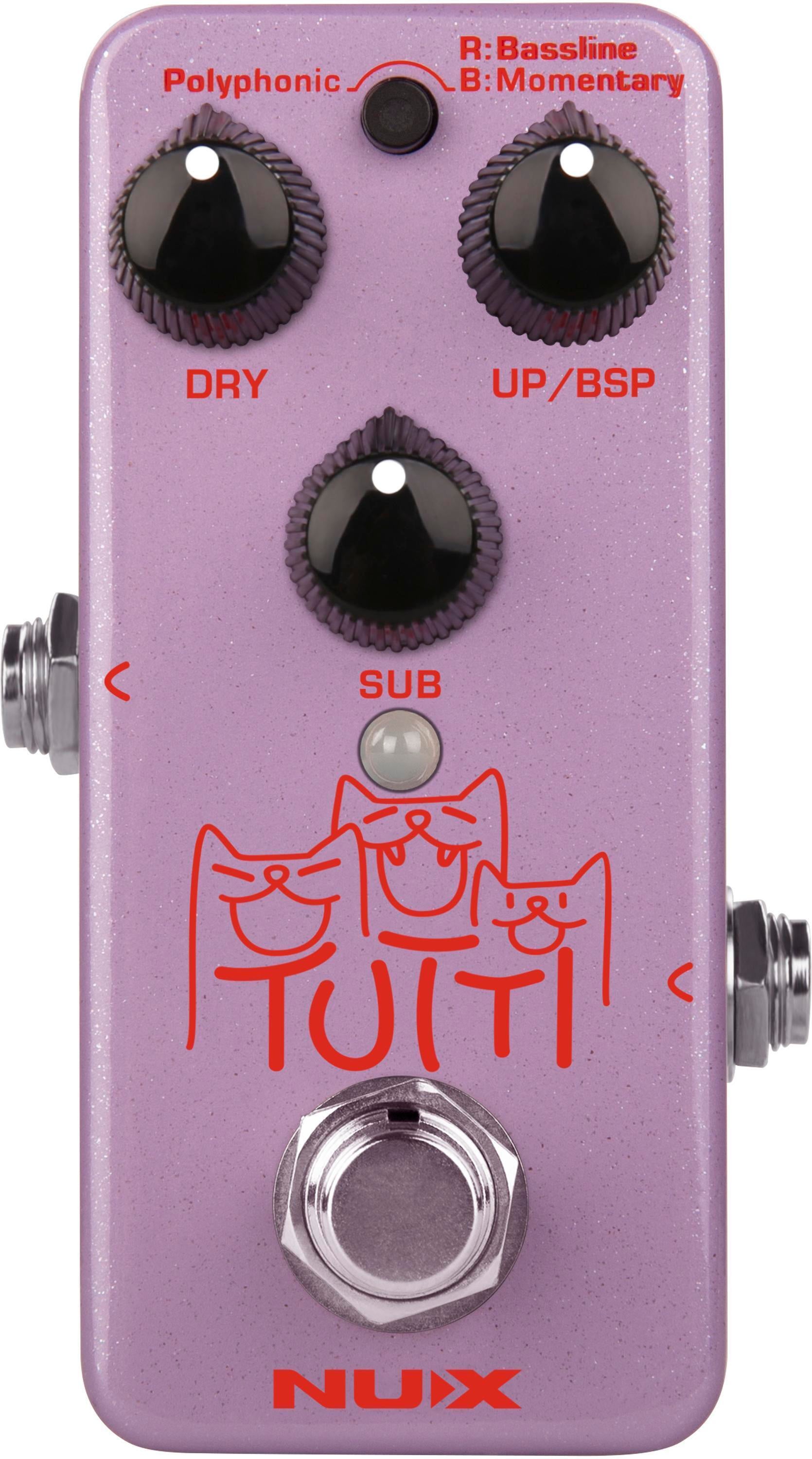 TC Electronic Sub 'N' Up Mini Octaver Pedal | Sweetwater