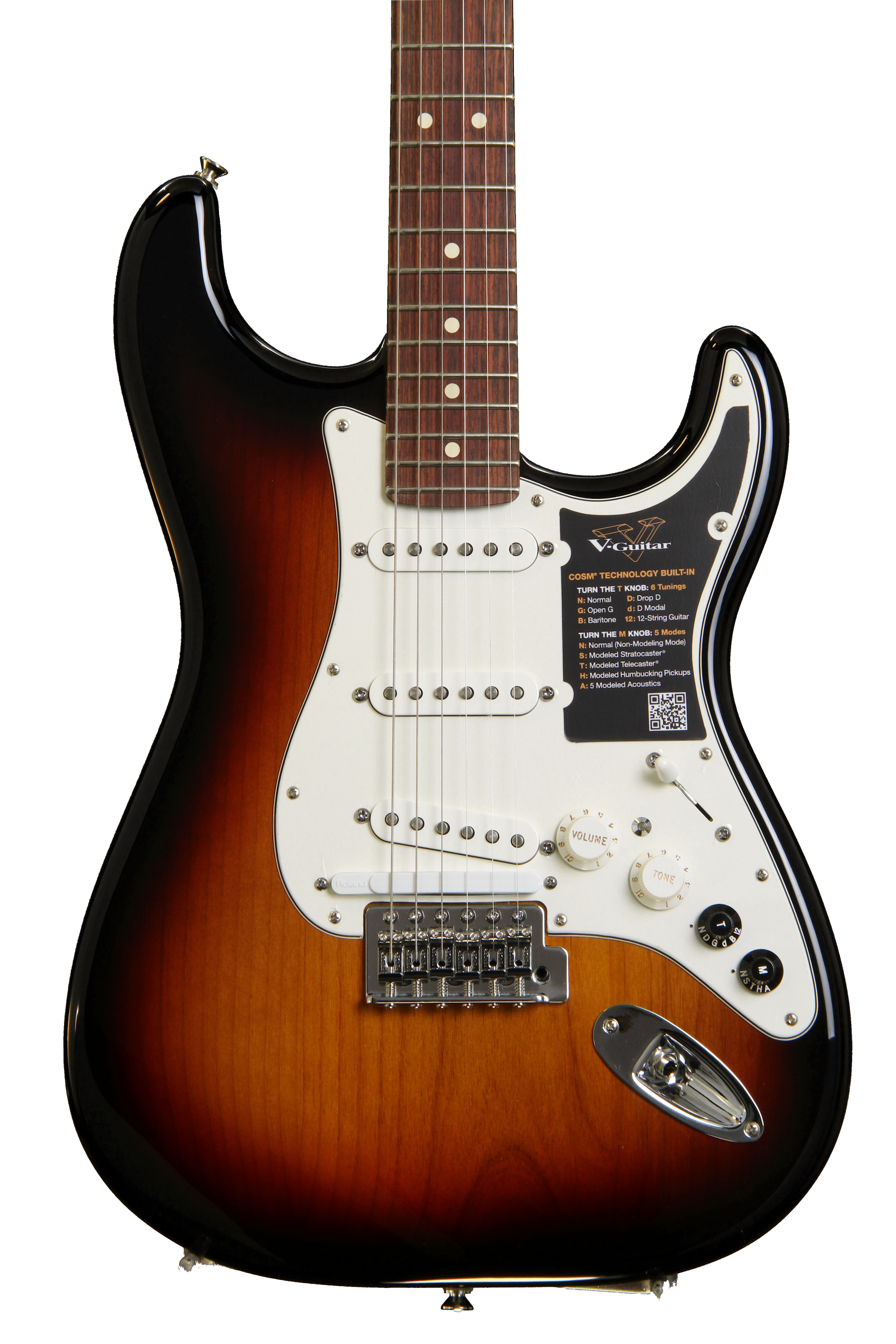 Roland G-5 VG Stratocaster - 3 Tone Sunburst | Sweetwater