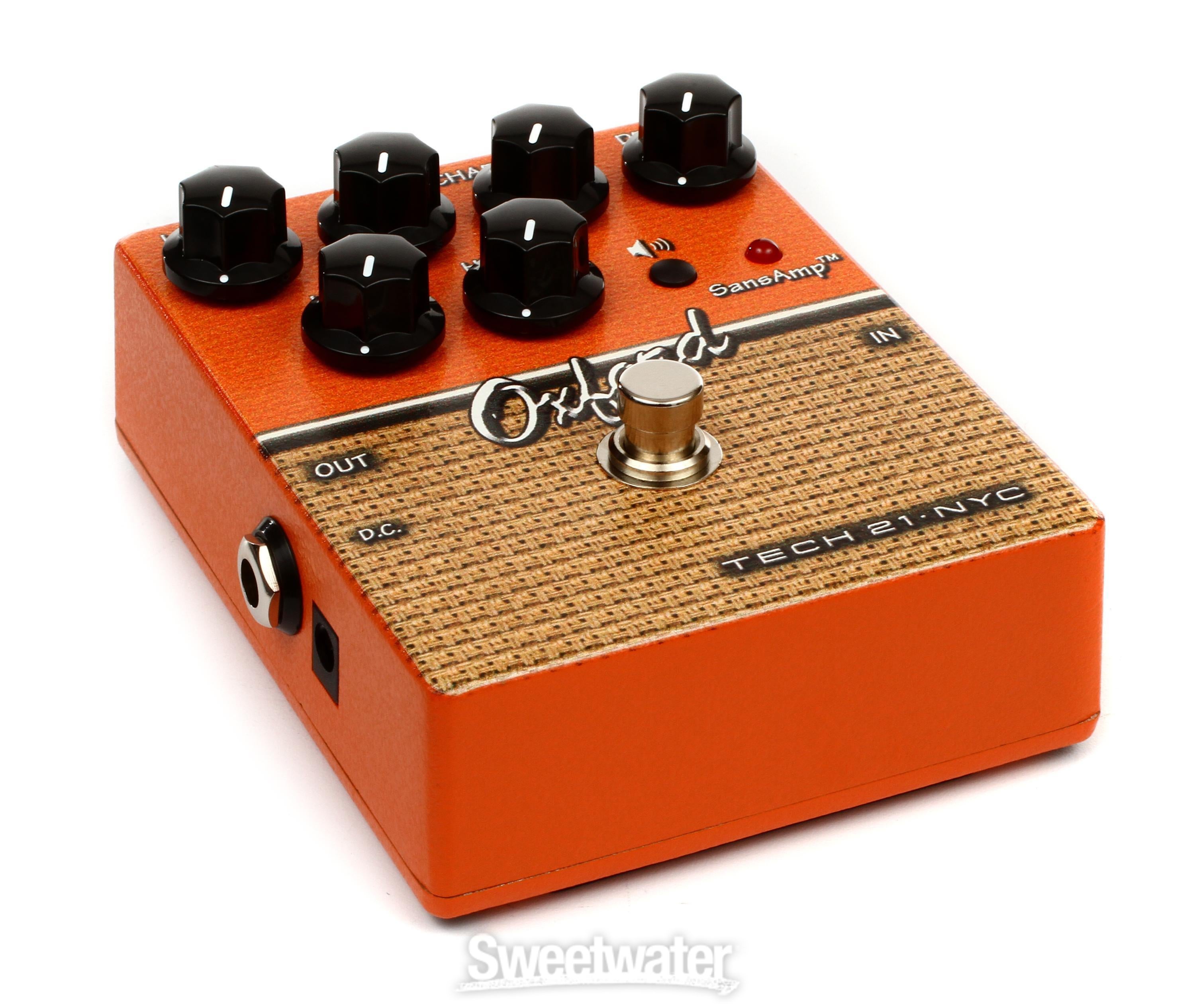 TECH 21 Oxford エフェクター ORANGEシュミレータープリアンプ TECH 21