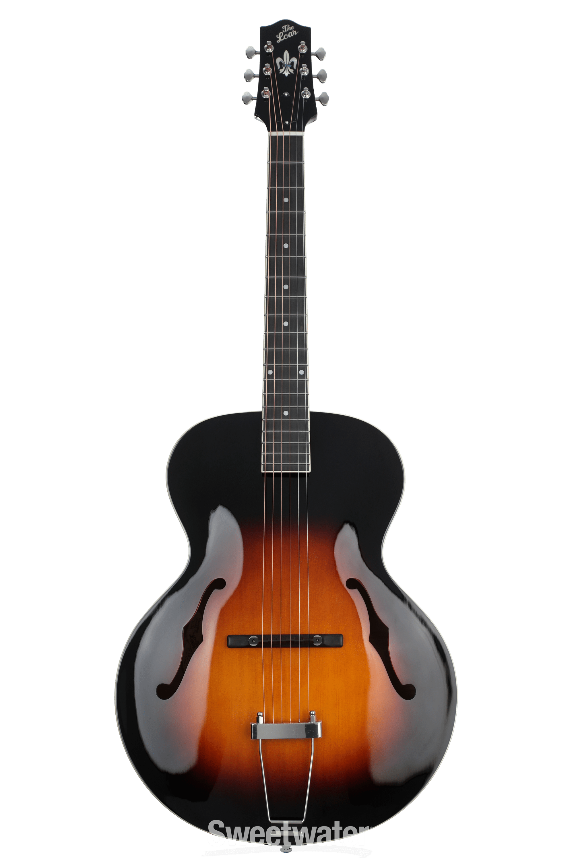 The Loar LH-600-VS 単板削り出しフルアコ