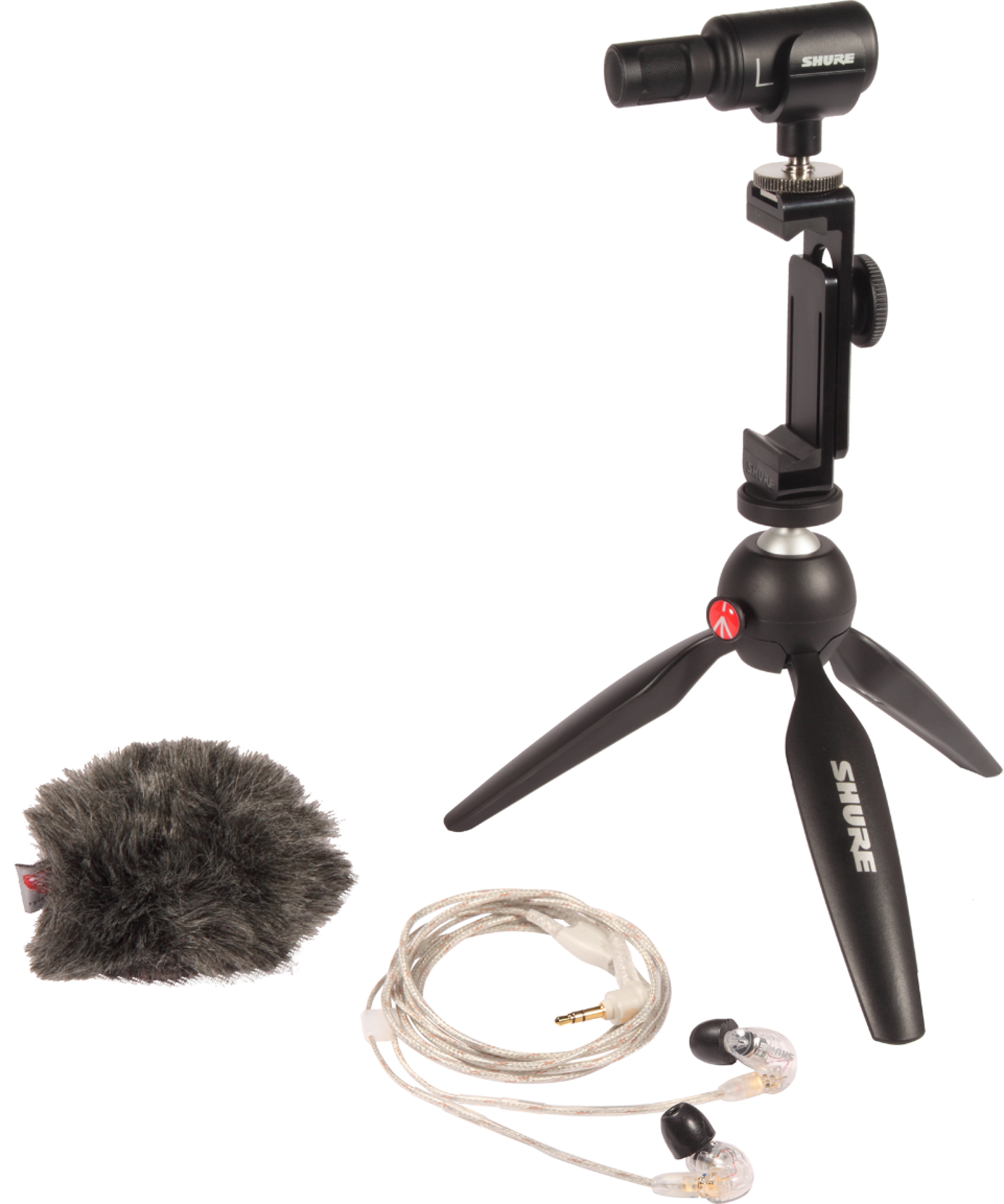 Shure MV88+ Video Kit with SE215 Earphones | Sweetwater