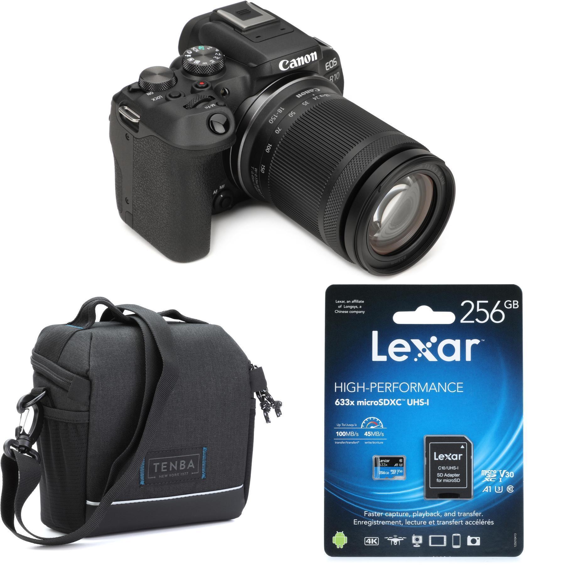 Canon EOS R10 with RF-S 18-150mm f/3.5-6.3 IS STM Kit Bundle