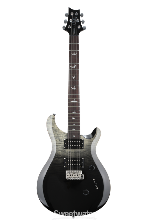 PRS SE Custom 24 Electric Guitar - Charcoal Fade - Sweetwater