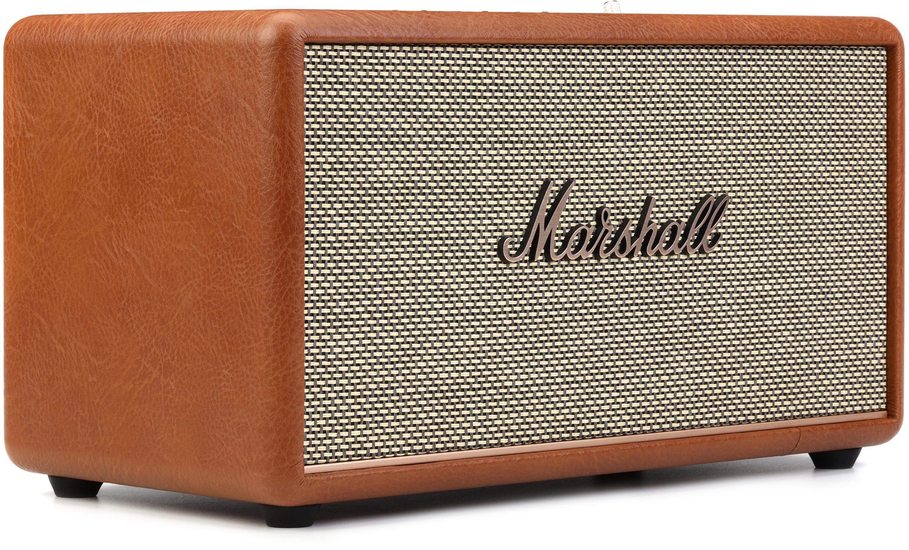 Marshall Acton III Compact Bluetooth Speaker - Brown | Sweetwater