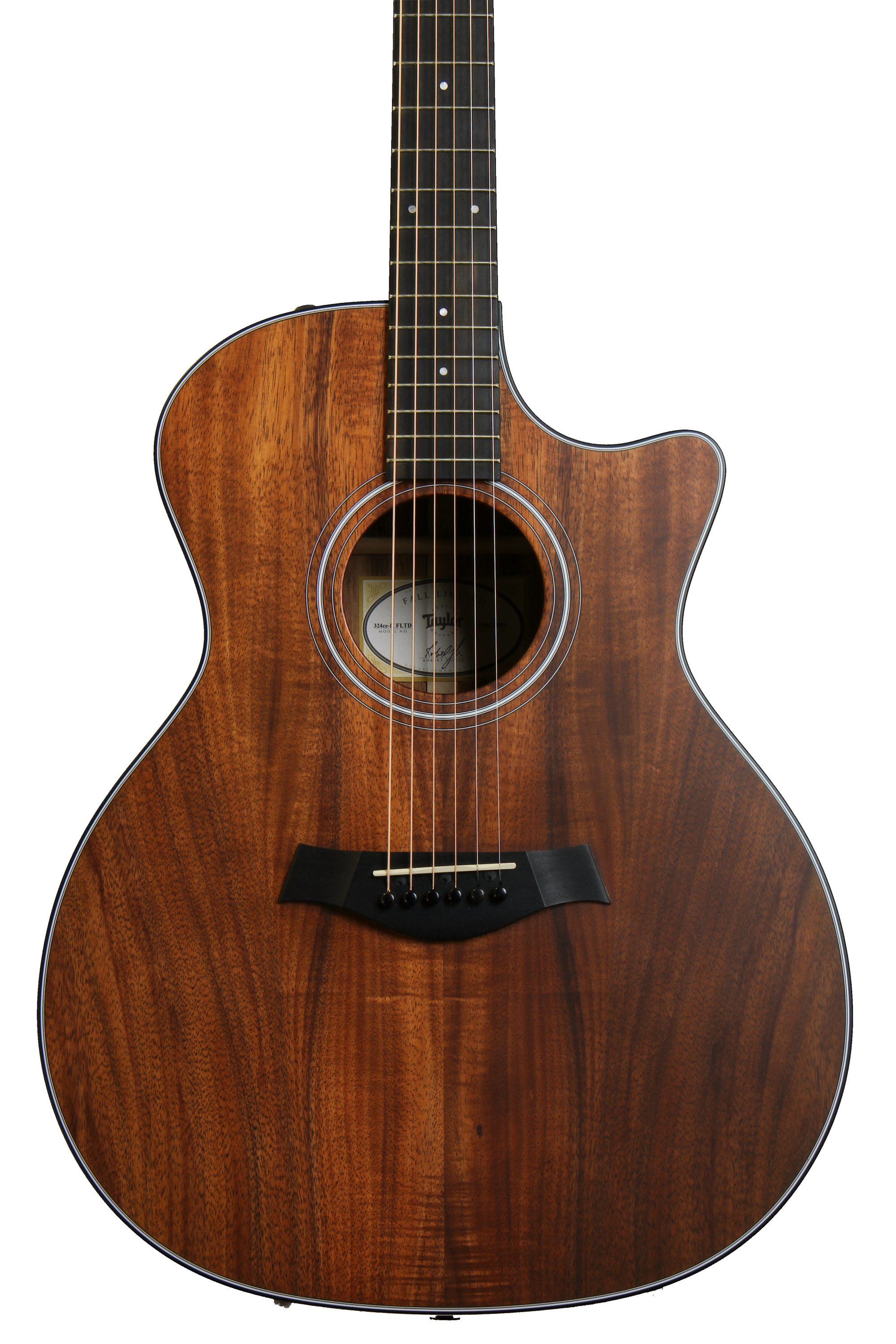 mac】taylor 324ce black wood Taylor 324ce - Shaded Edgeburst