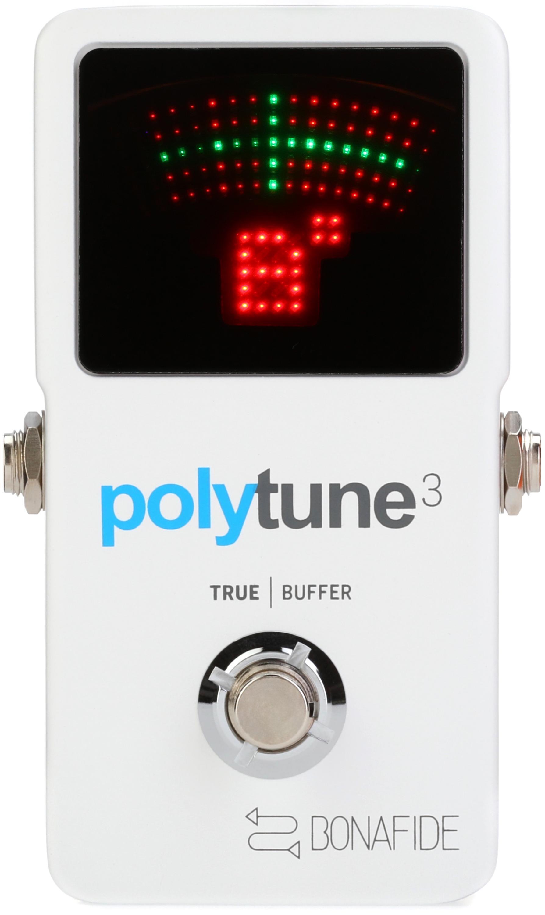 TC Electronic PolyTune 3 Noir Mini Polyphonic Tuning Pedal