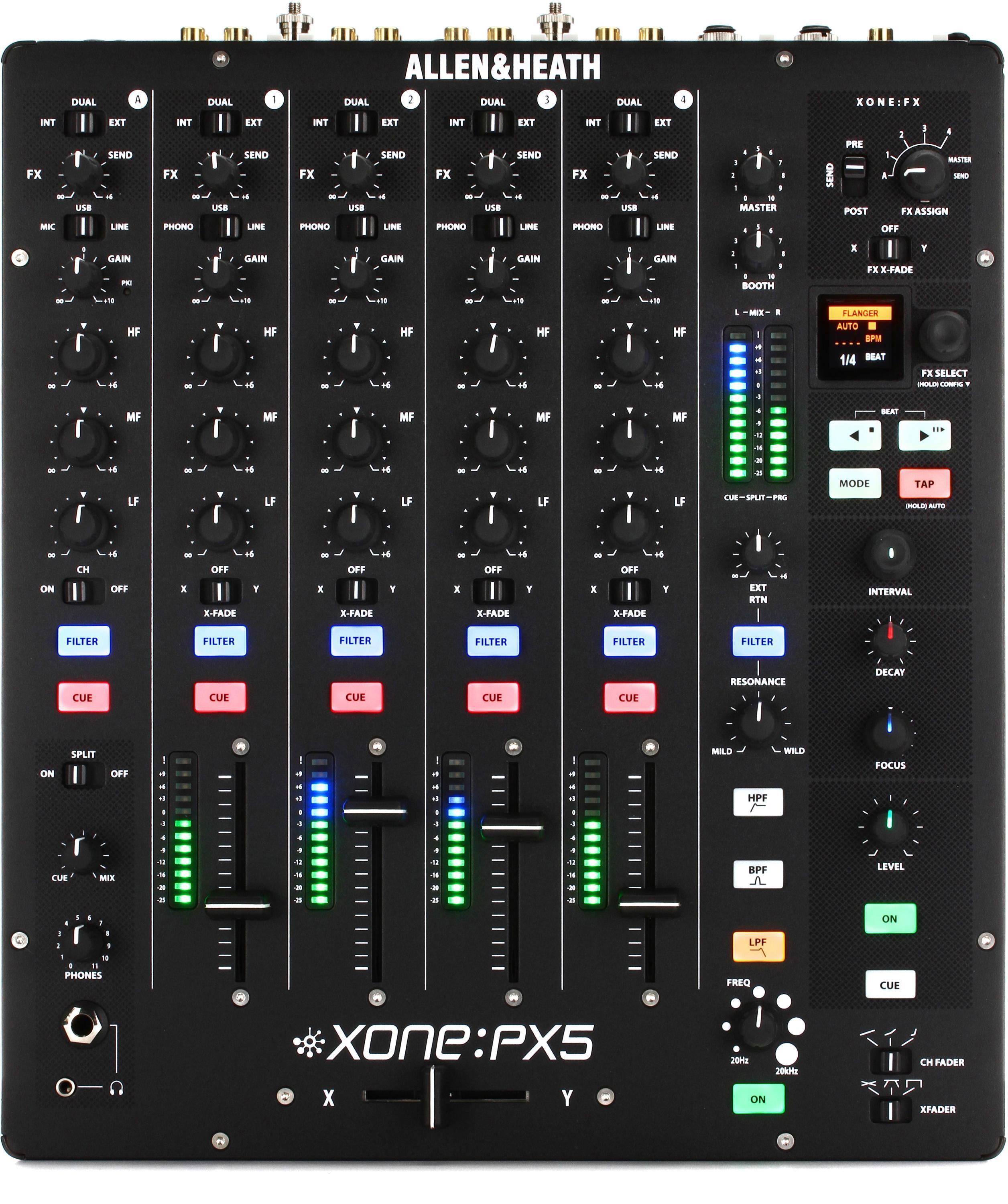 Allen & Heath Xone:23C 2+2-channel VCA DJ Mixer | Sweetwater