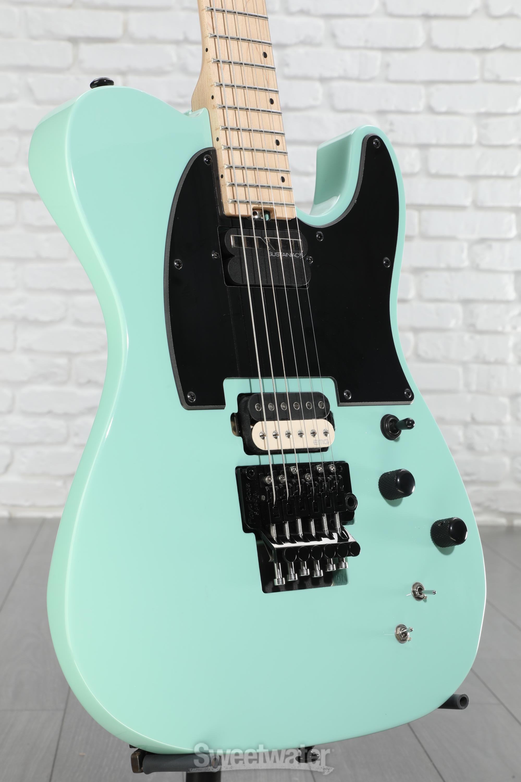 Schecter Sun Valley Super Shredder PT FR with Sustainiac - Sea