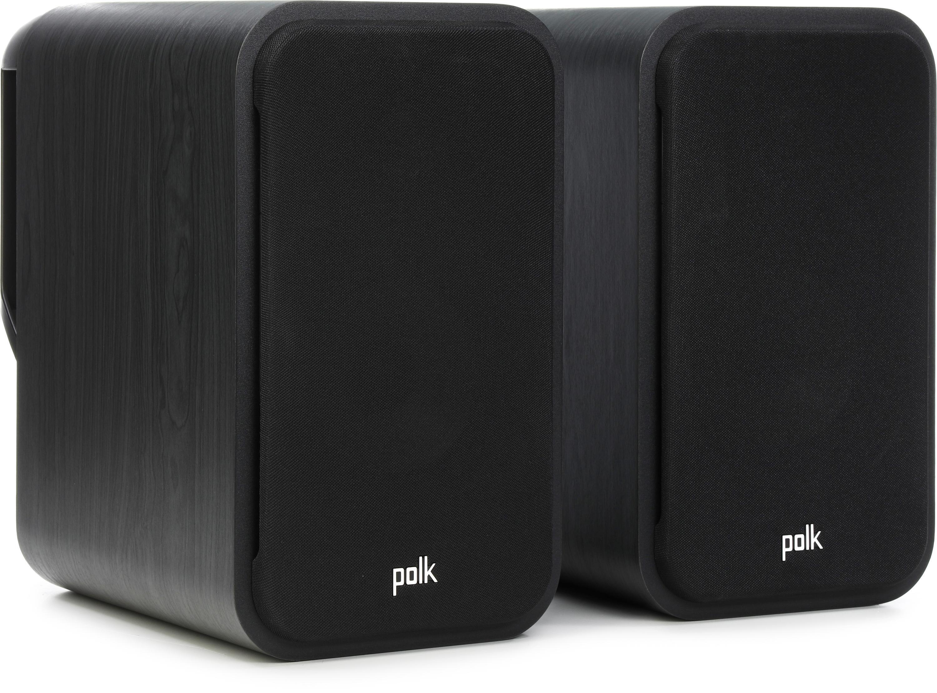 Polk Audio Signature Elite ES20 Bookshelf Speaker - Black (Pair
