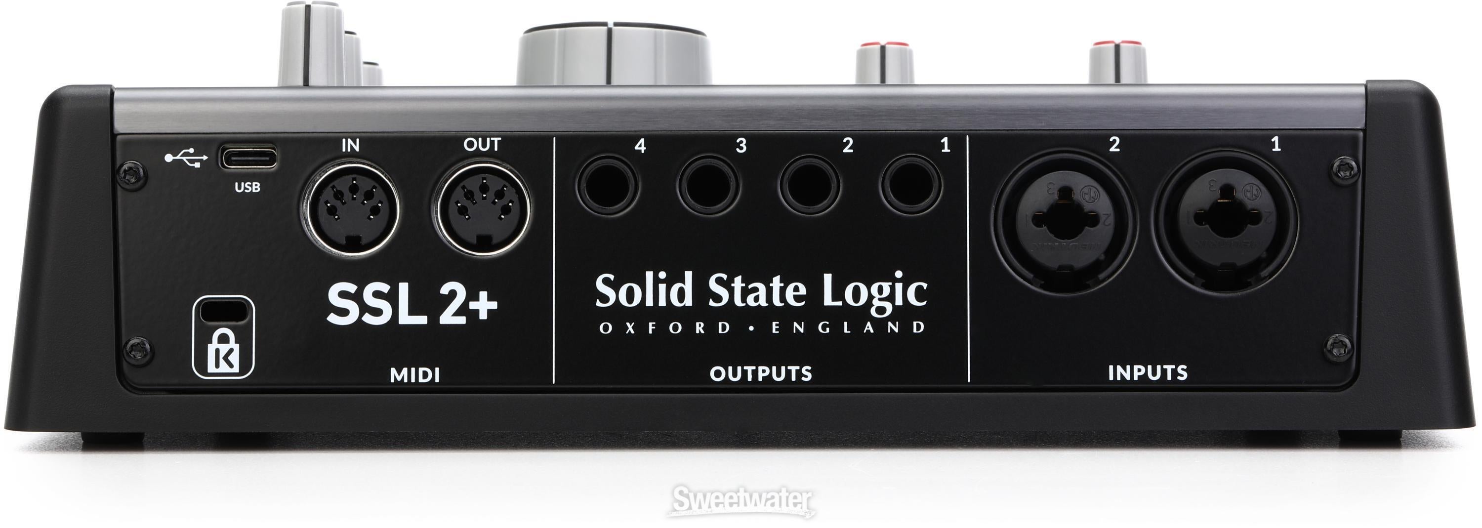 DTM・DAW SSL2+ MK2 Solid State Logic(ソリッドステートロジック