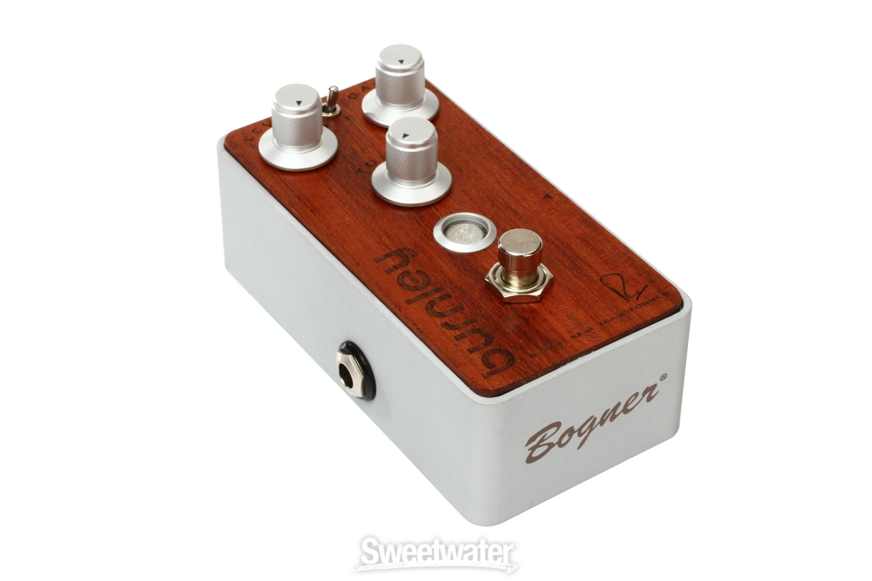Bogner Burnley Distortion Pedal - Bubinga Faceplate | Sweetwater