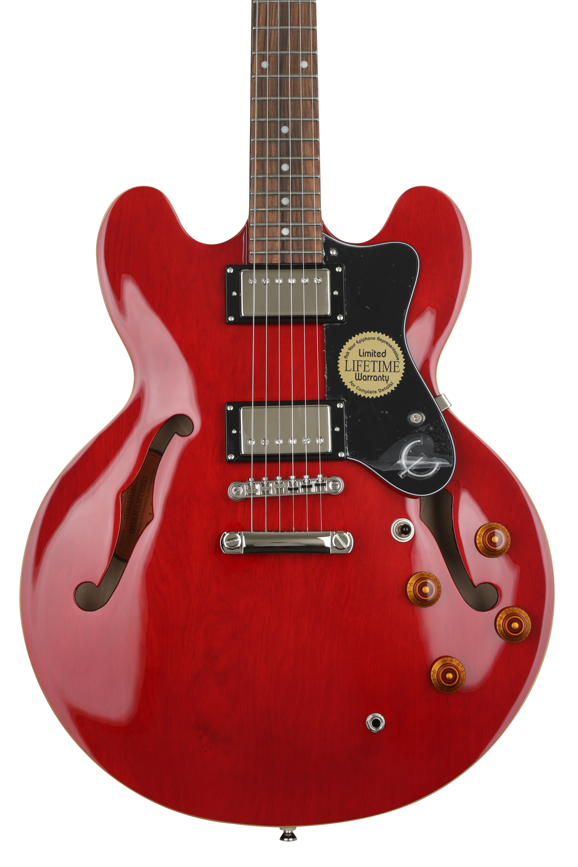 Epiphone Dot Semi-Hollow Electric Guitar - Cherry | Sweetwater