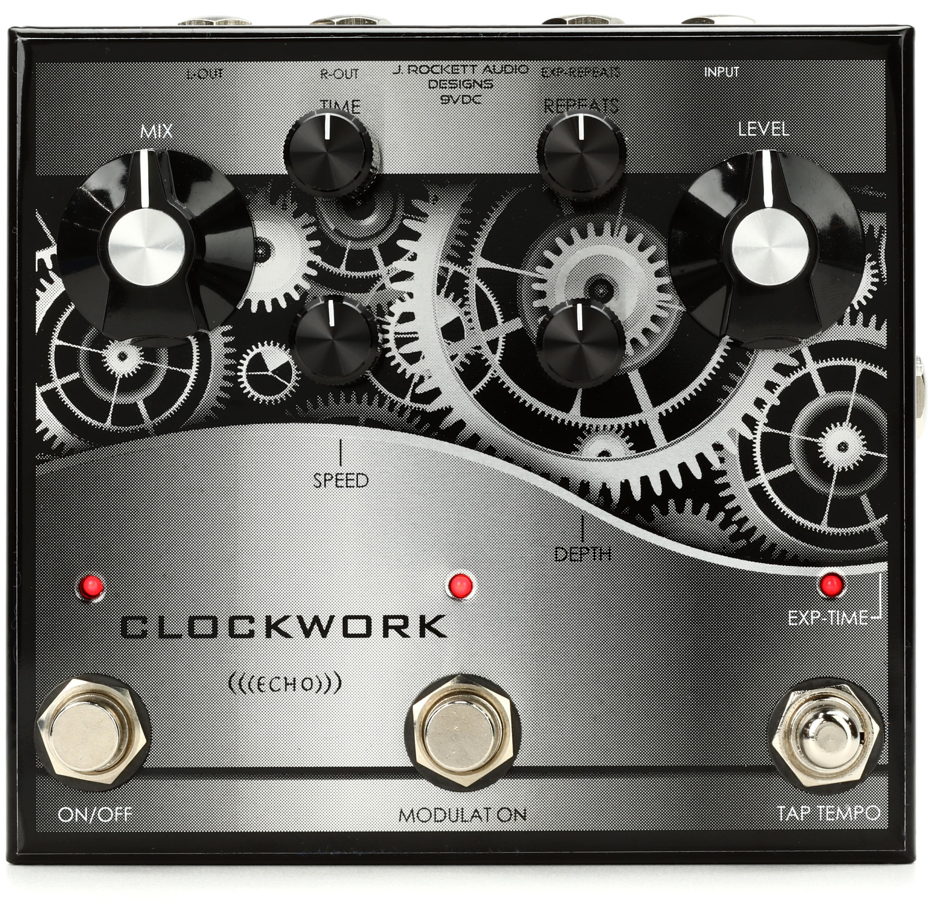 J. Rockett Audio Designs Clockwork Echo Delay Pedal | Sweetwater