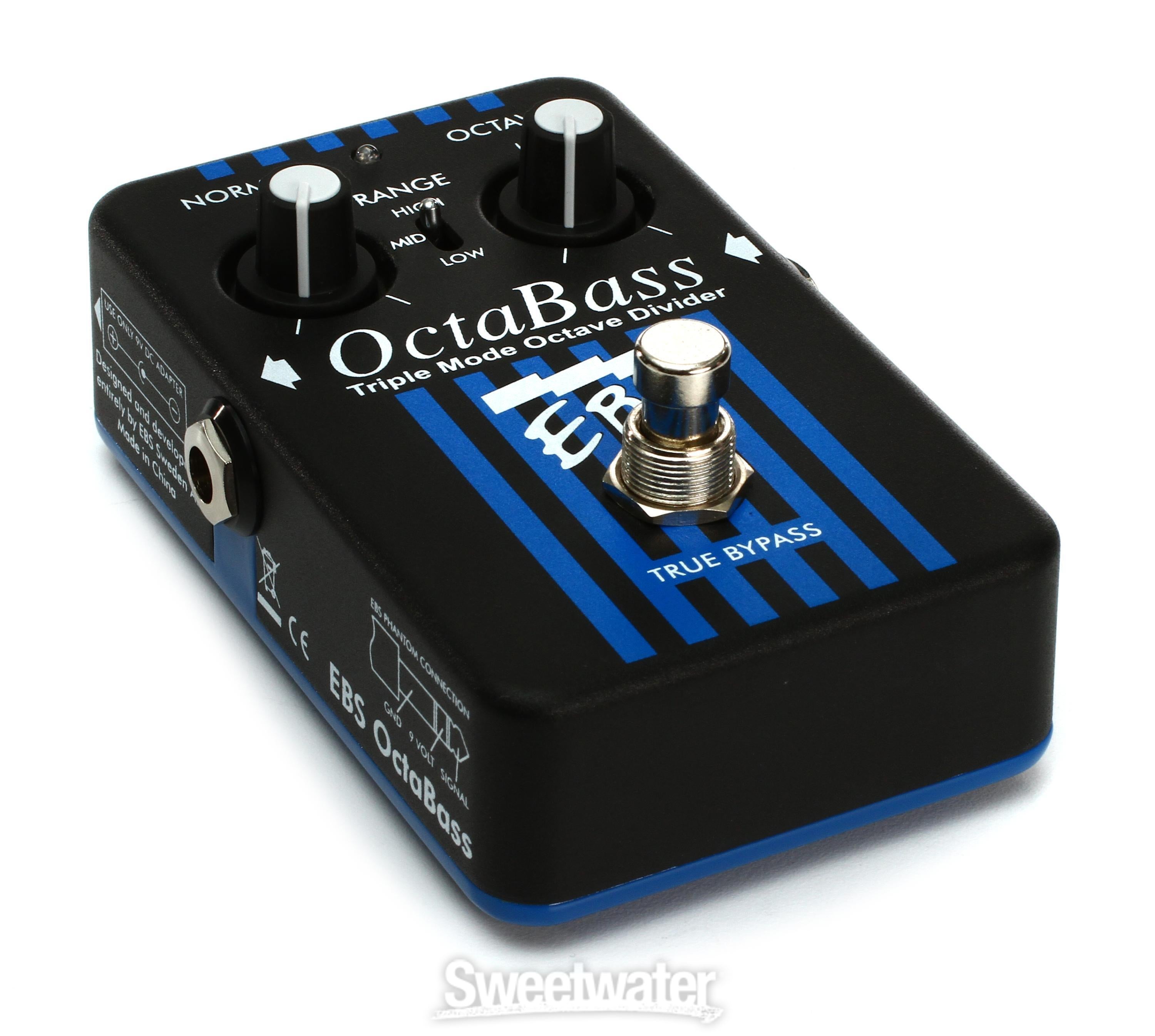 EBS OctaBass Octave Divider Pedal | Sweetwater