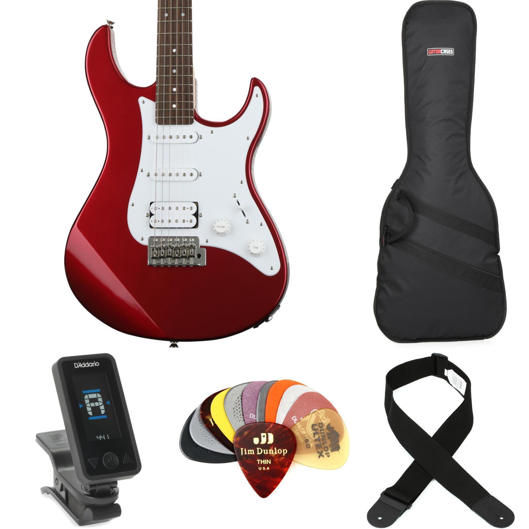 Yamaha PAC012 Pacifica Electric Guitar Essentials Bundle