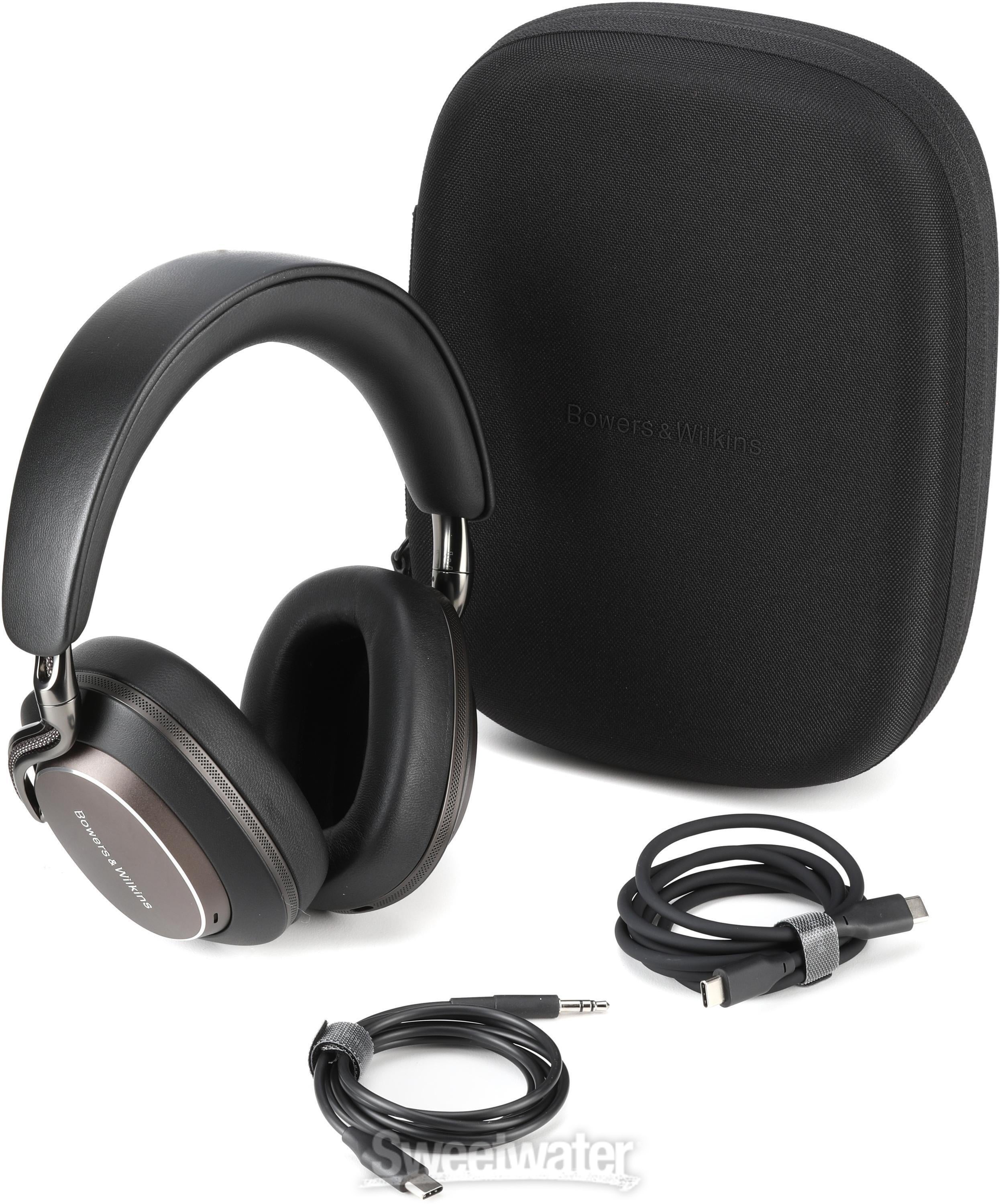 Bowers & Wilkins Px8 S2 Wireless Headphones - Onyx Black | Sweetwater