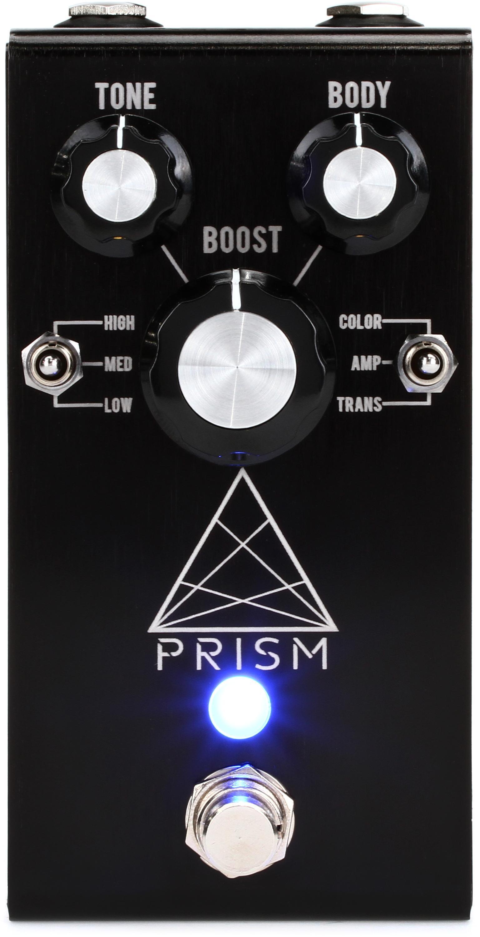 Jackson Audio PRISM Boost, Buffer, and EQ Pedal - Anodized Black