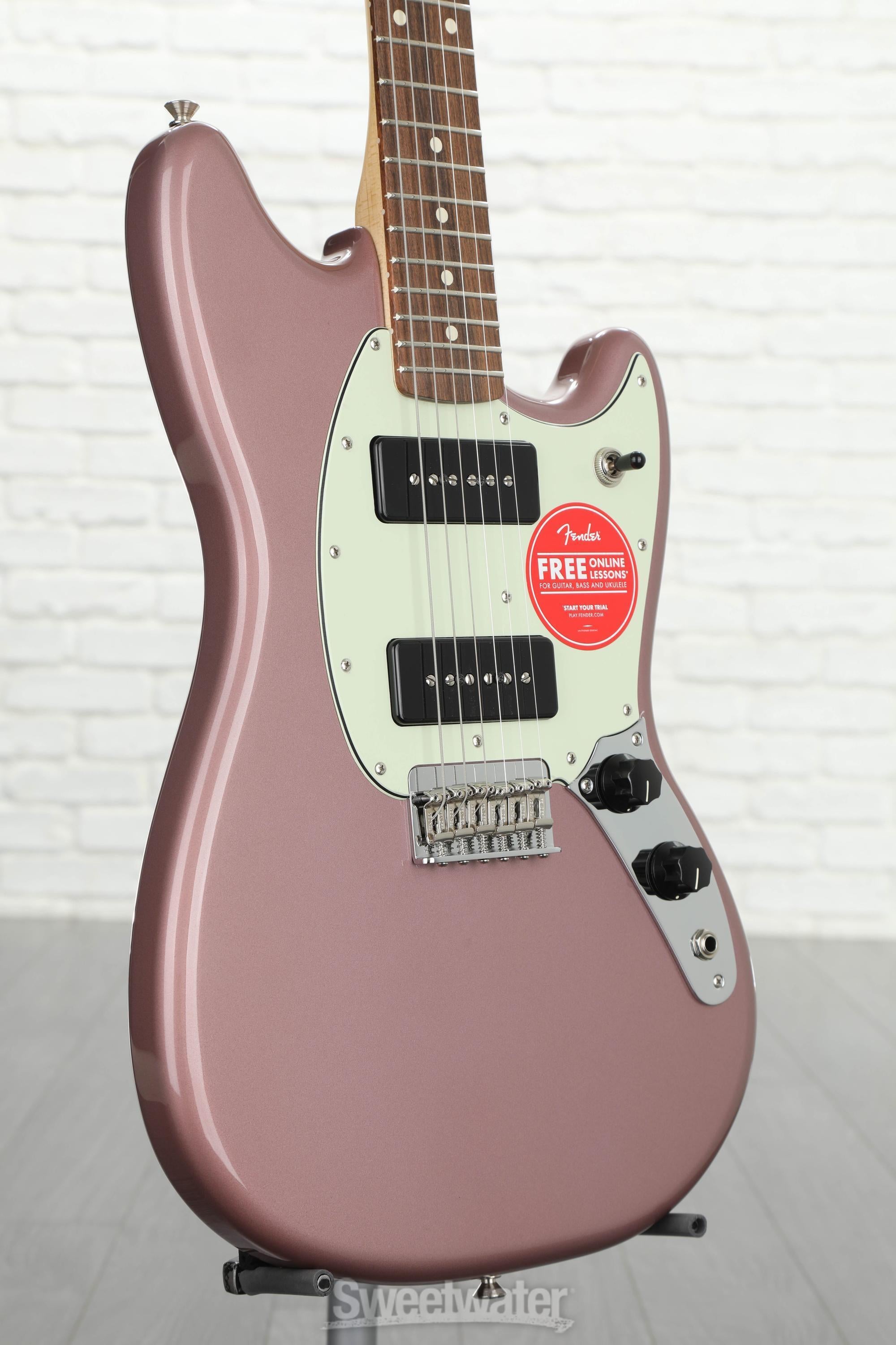 Fender Player Mustang 90 - Burgundy Mist Metallic | Sweetwater