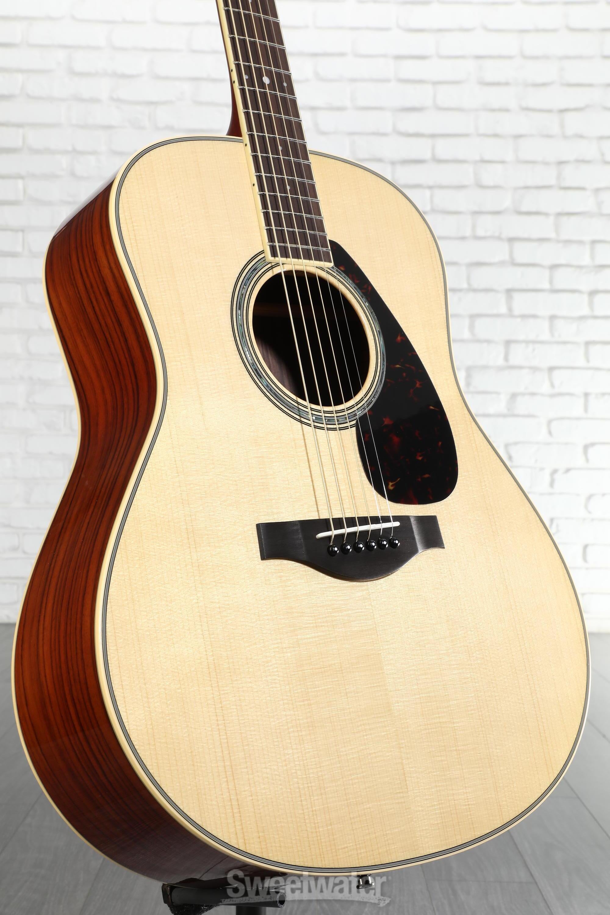 Yamaha LL6 ARE Original Jumbo Acoustic Guitar - Natural | Sweetwater