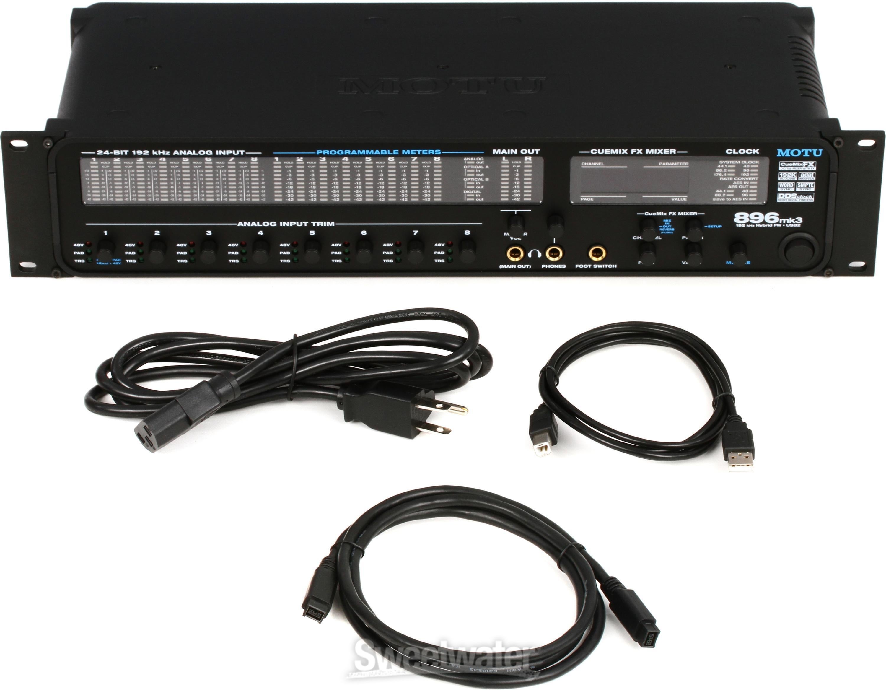 MOTU 896mk3 Firewire オーディオインターフェース ジャンク品 MOTU