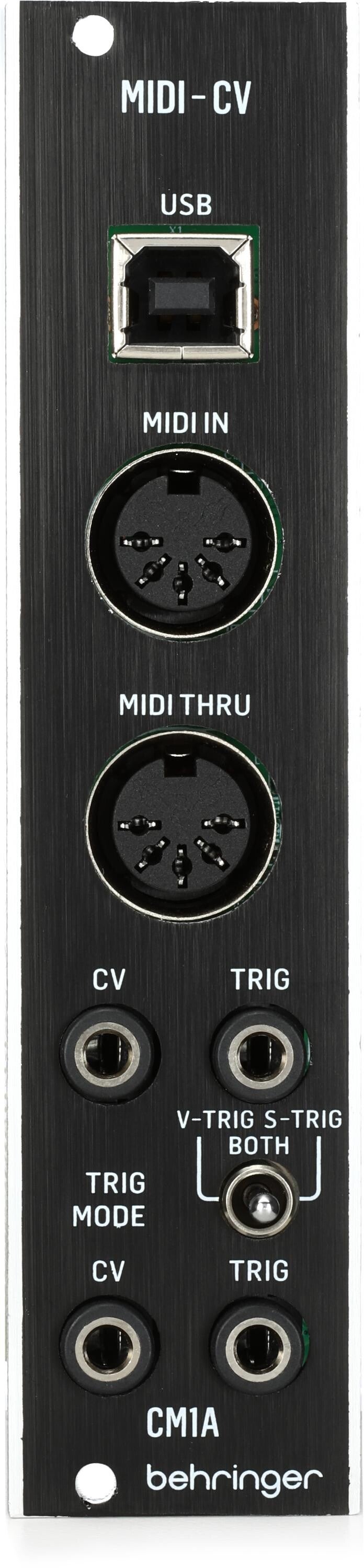 Behringer CM1A MIDI to CV Converter Eurorack Module | Sweetwater