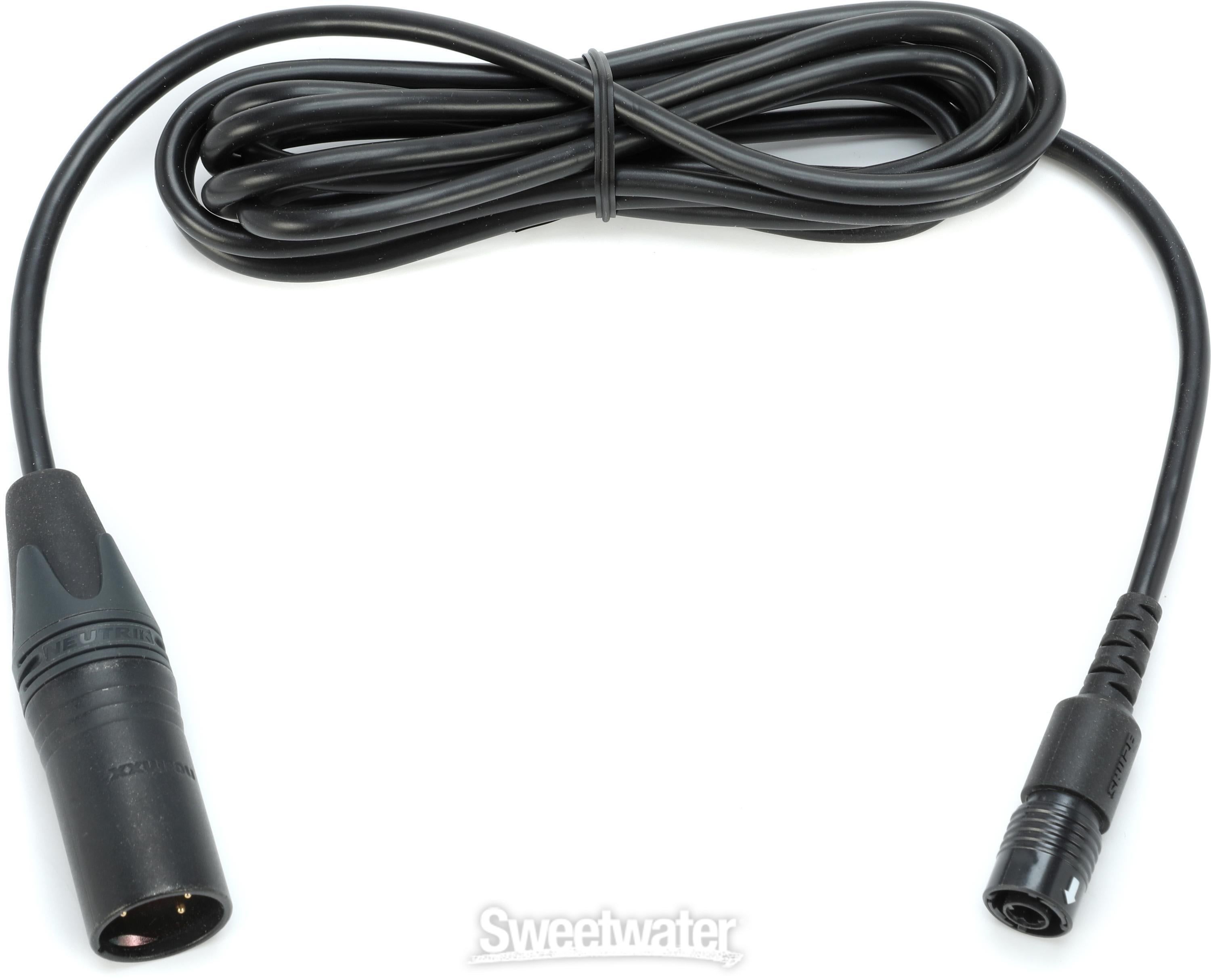 Shure BCASCA-NXLR5 5-pin XLR Cable for BRH50M/440M/441M Headset