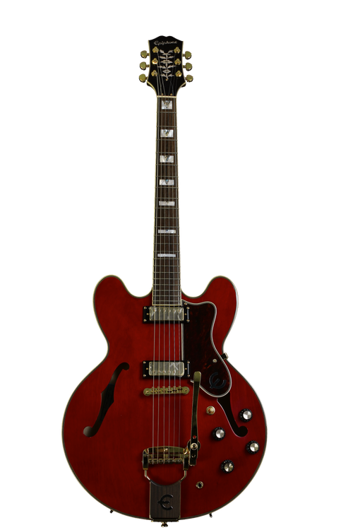 Epiphone 1962 Anniversary Sheraton E212TV - Cherry | Sweetwater