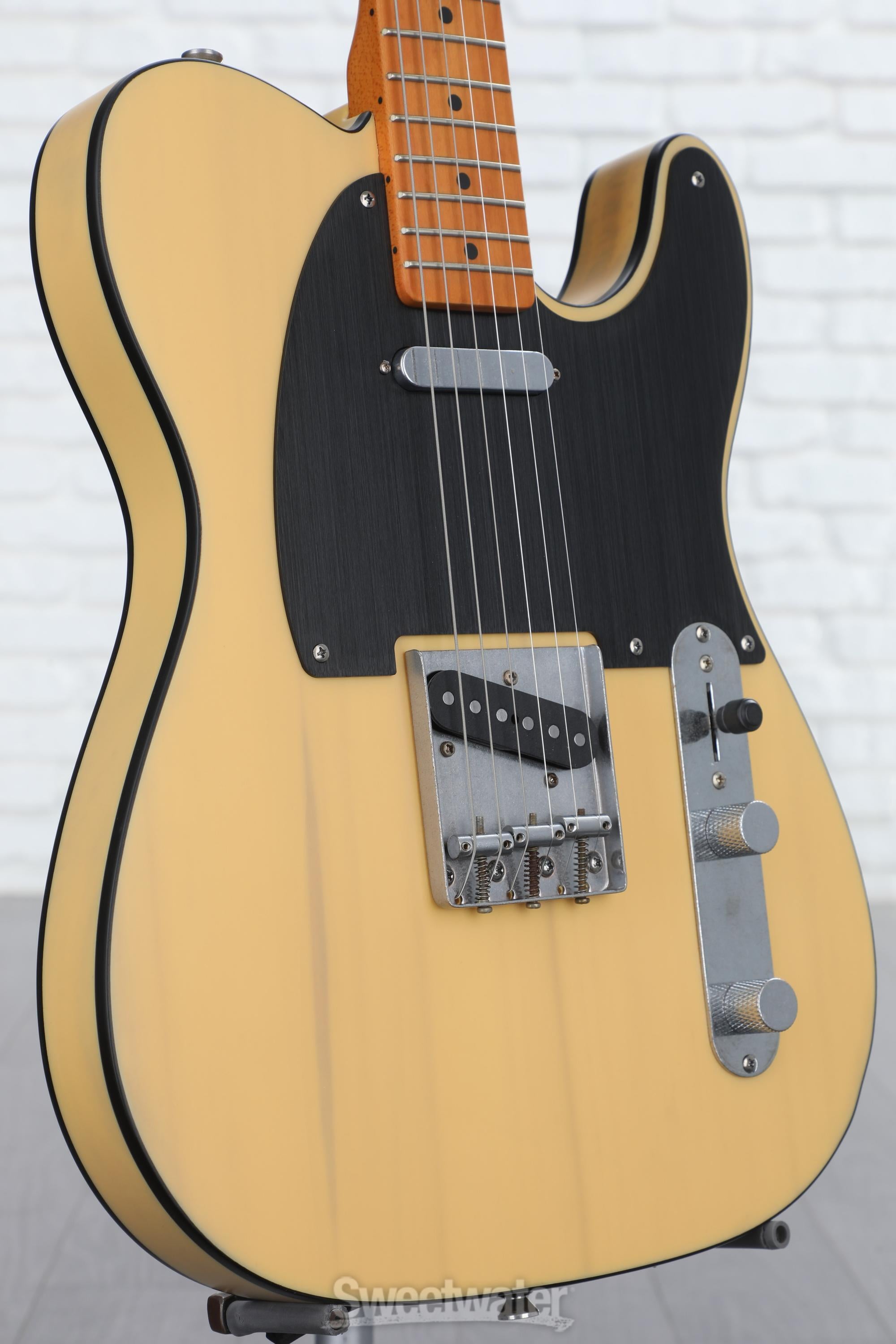 Squier 40th Anniversary Telecaster Electric Guitar, Vintage