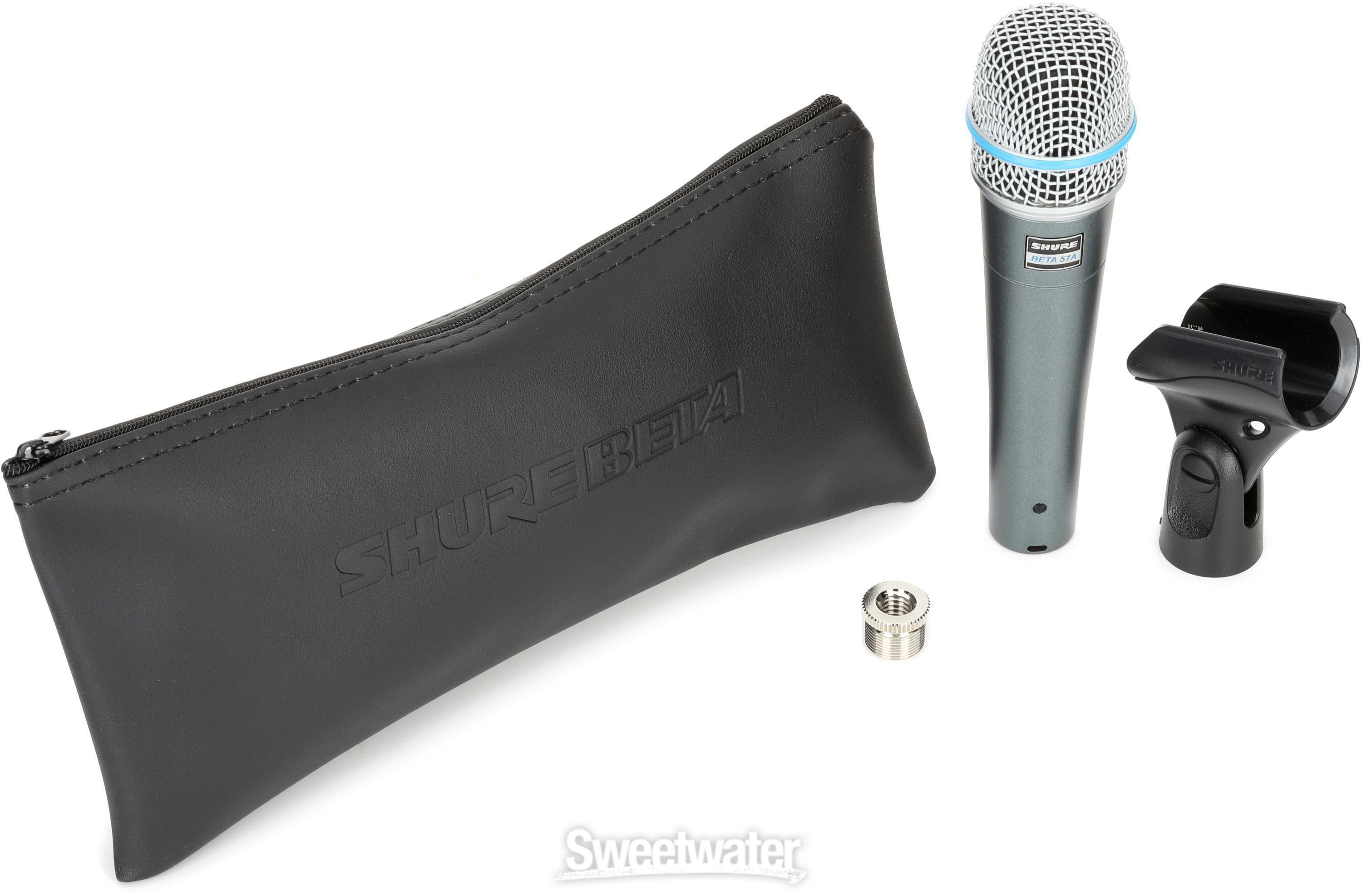 Shure Beta 57A Supercardioid Dynamic Instrument Microphone