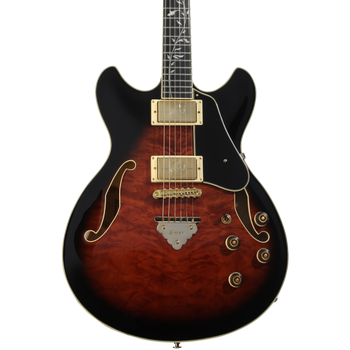 Ibanez Artstar AS153 Semi-Hollow Electric Guitar - Antique Yellow