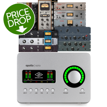 Universal Audio Apollo Twin MKII SOLO 10x6 Thunderbolt Audio