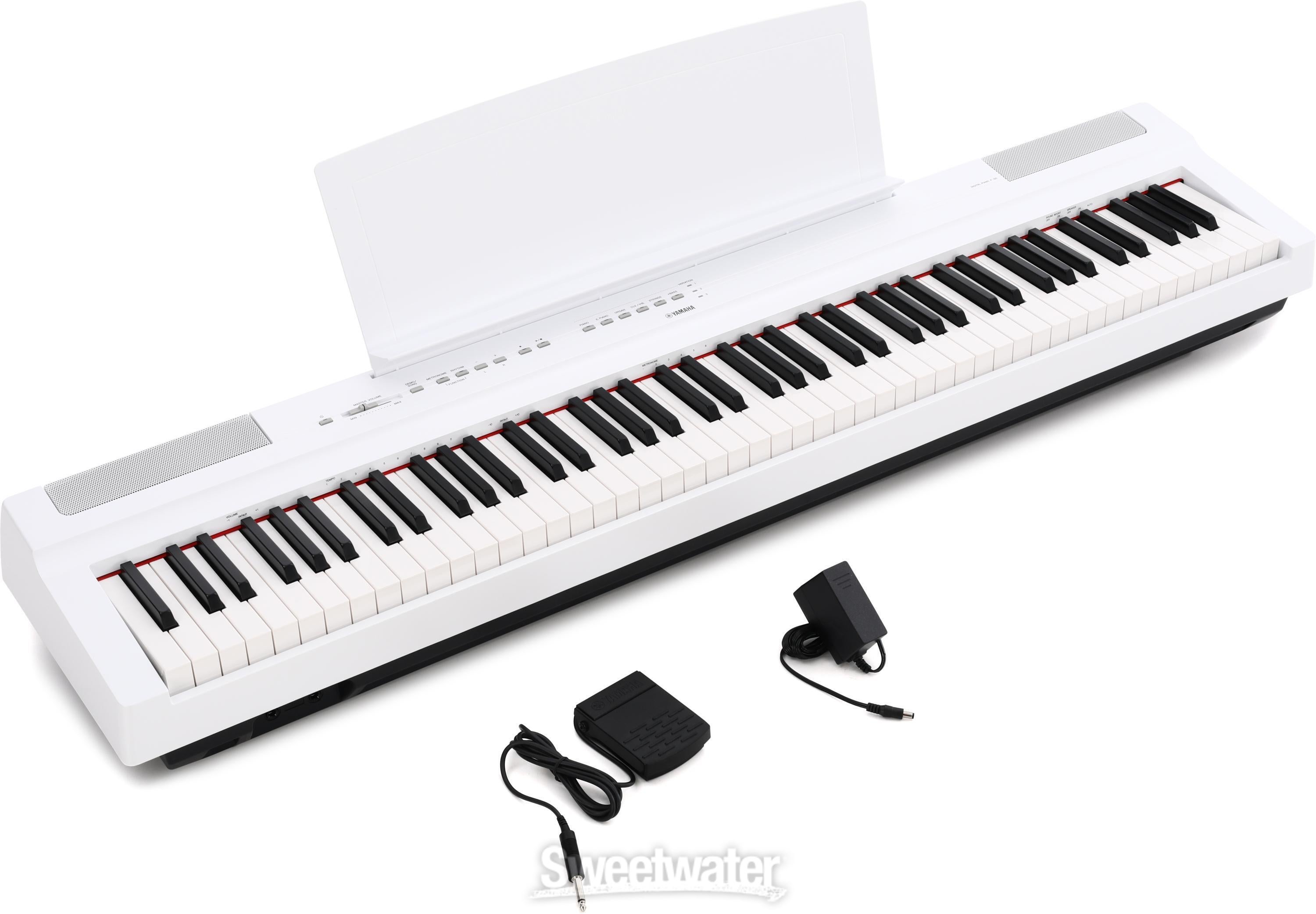 YAMAHA P-125 WH 電子ピアノ 88鍵 【公式通販】