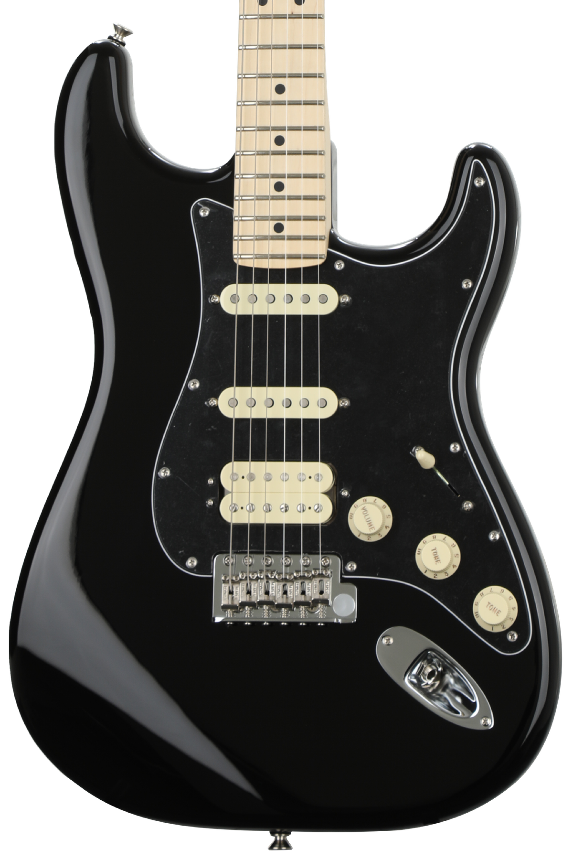 Fender American Performer Stratocaster HSS - Black with Maple