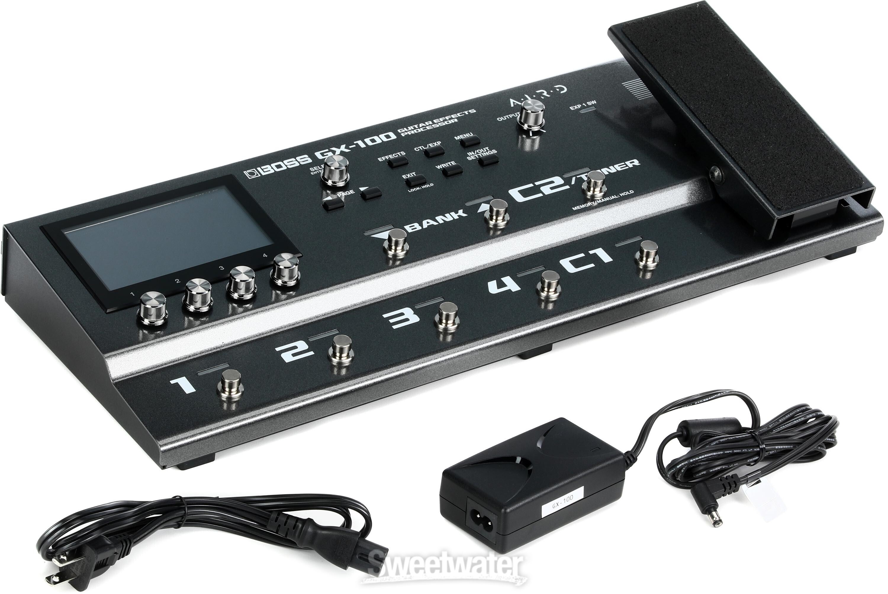 BOSS GX-100 + BT-DUAL BOSS GX-100 BT-DUAL付き 【エフェクター新製品