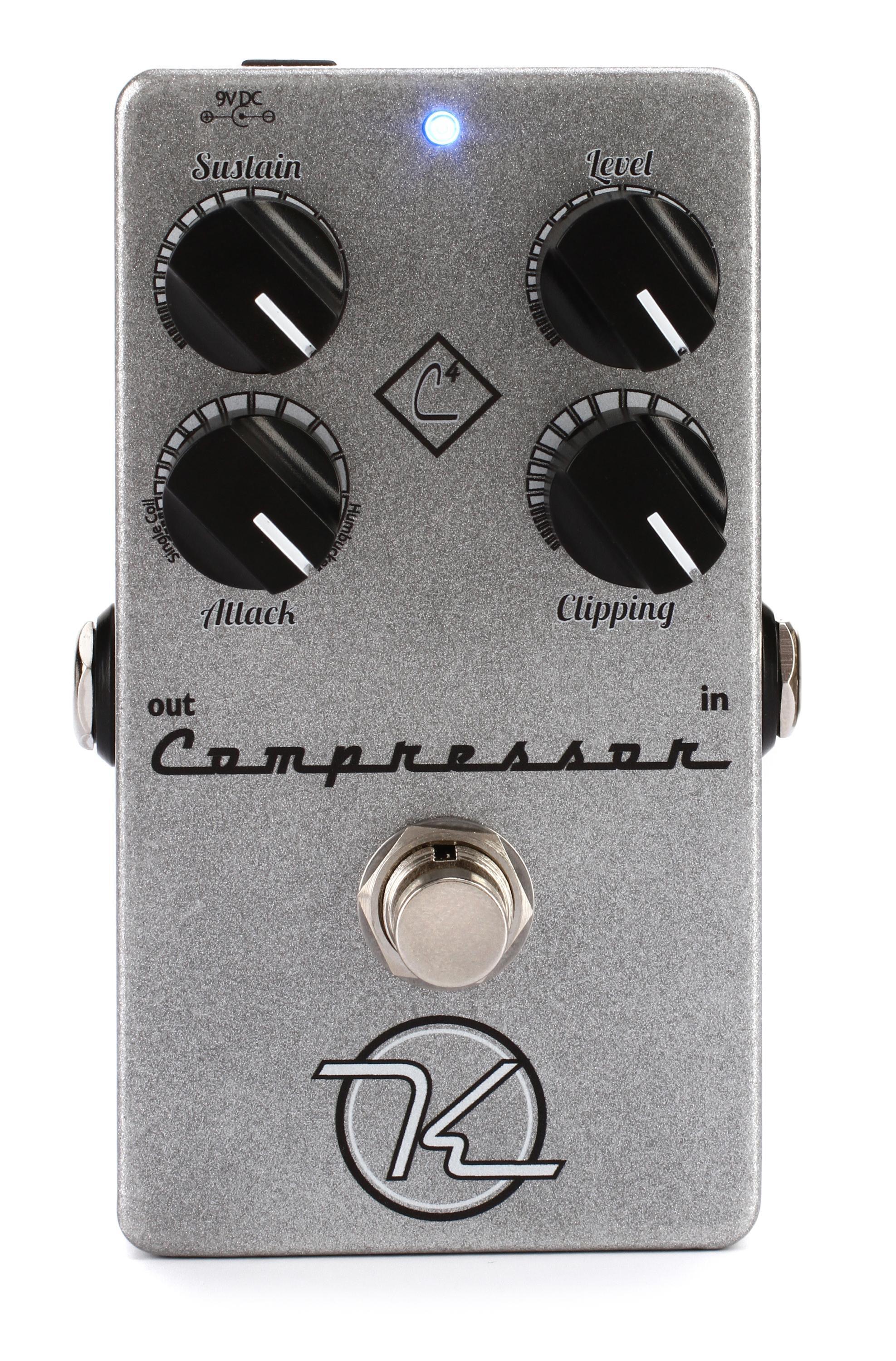 Keeley 4 Knob Compressor Pedal | Sweetwater