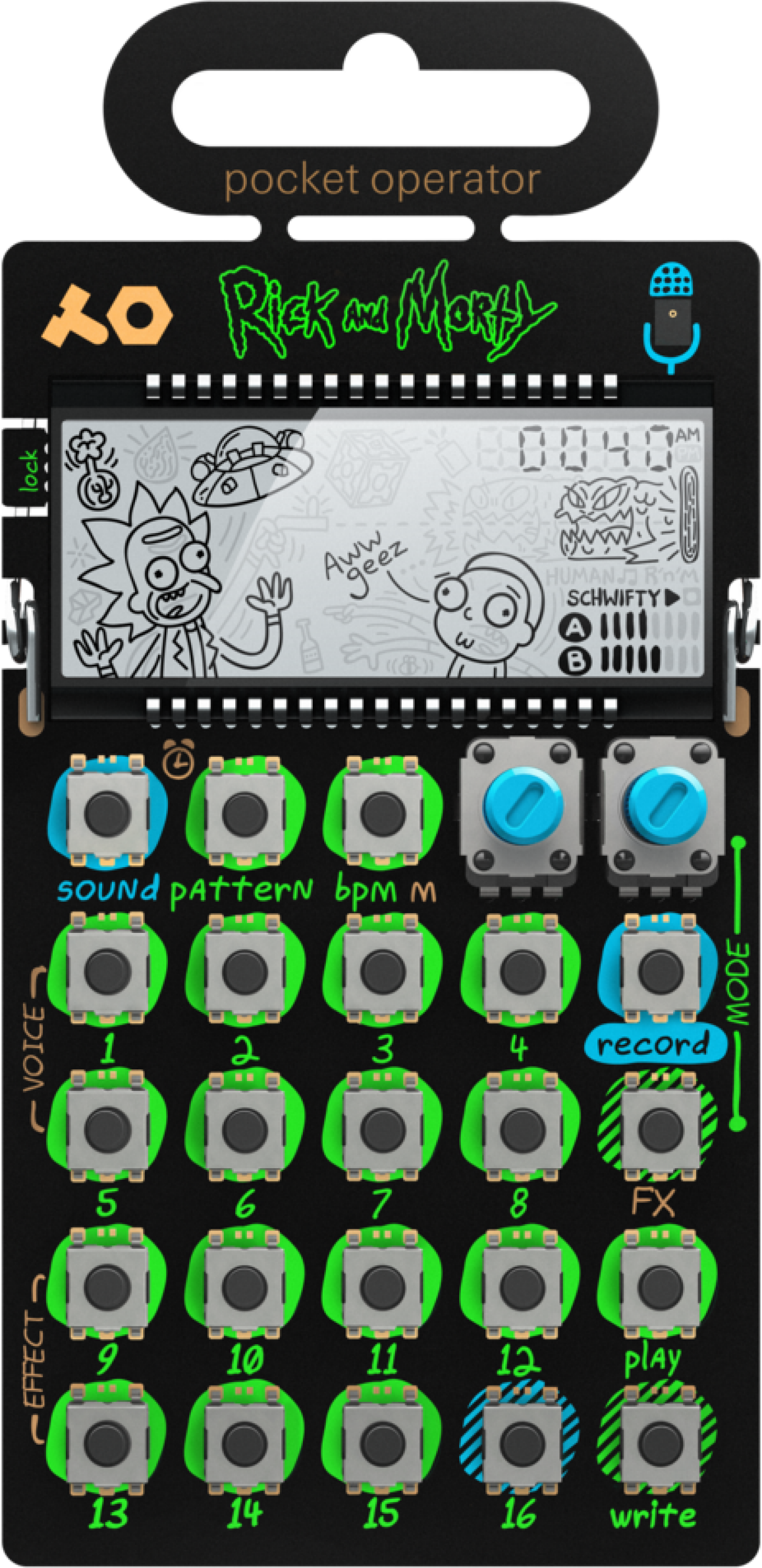 Teenage Engineering Pocket Operator PO-137 - Rick & Morty Limited