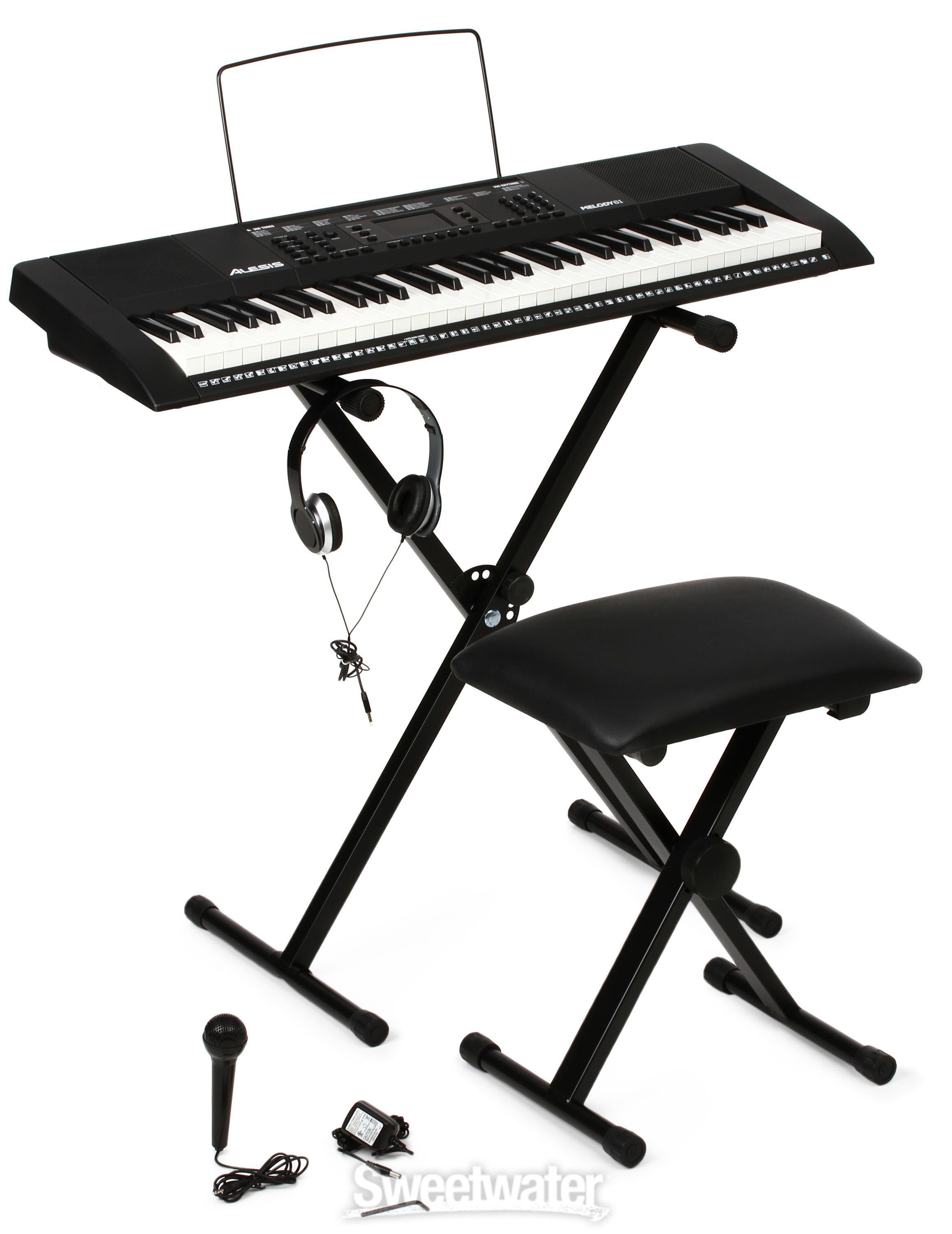 Alesis Melody 61 MKII 61-Key Portable Keyboard with Speakers