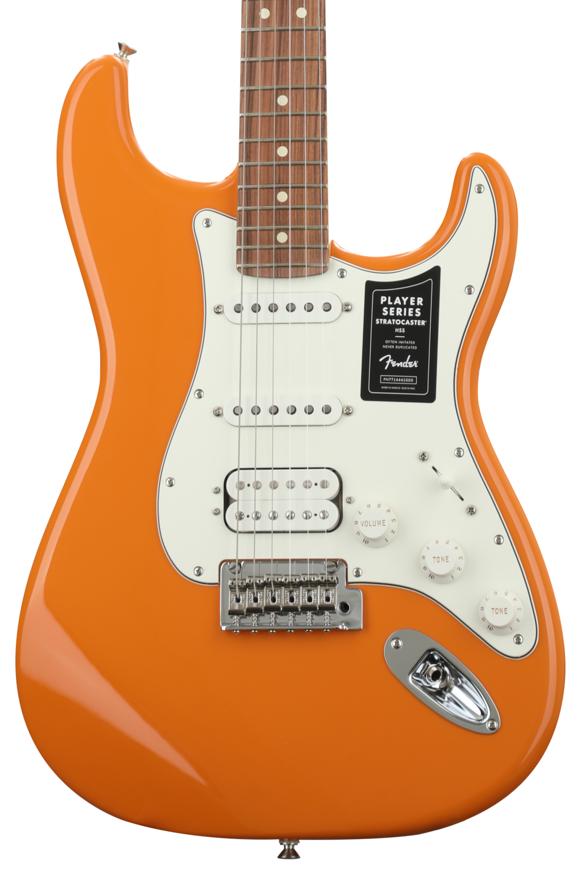 Fender Player Stratocaster HSS - Capri Orange | Sweetwater