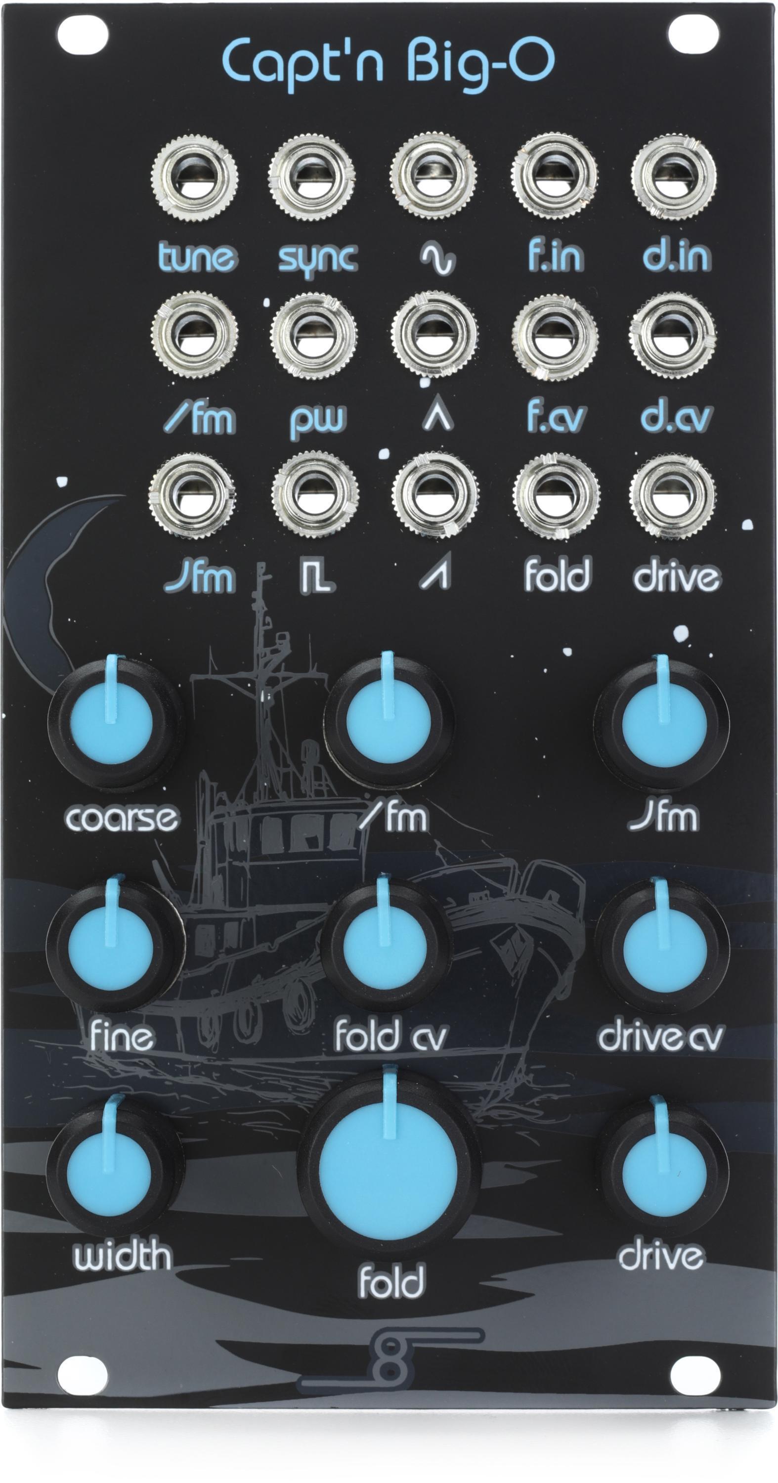 Intellijel Zeroscope 1U Oscilloscope 1U Eurorack Module | Sweetwater