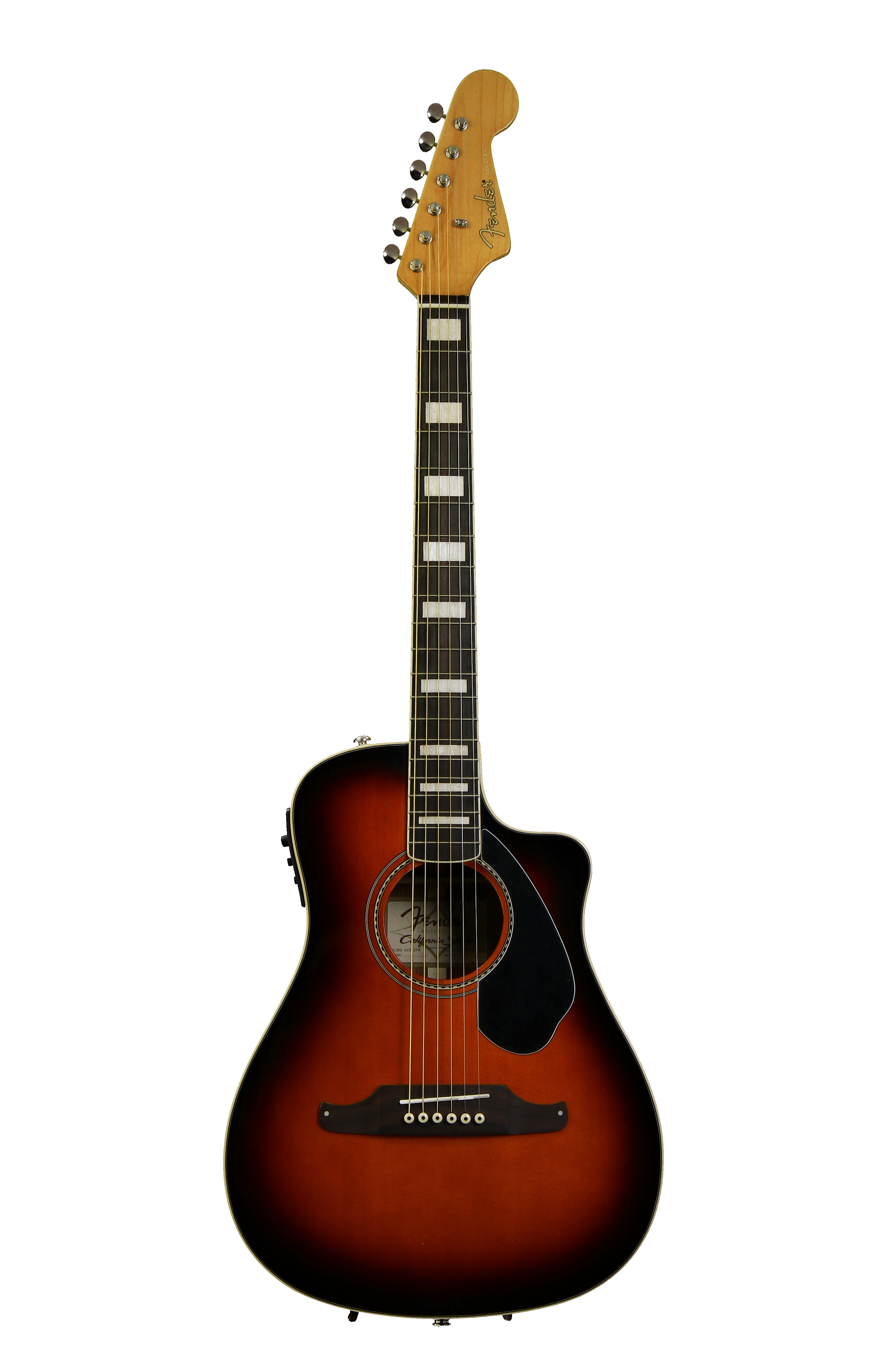 Fender Malibu SCE - 3-Tone Sunburst | Sweetwater