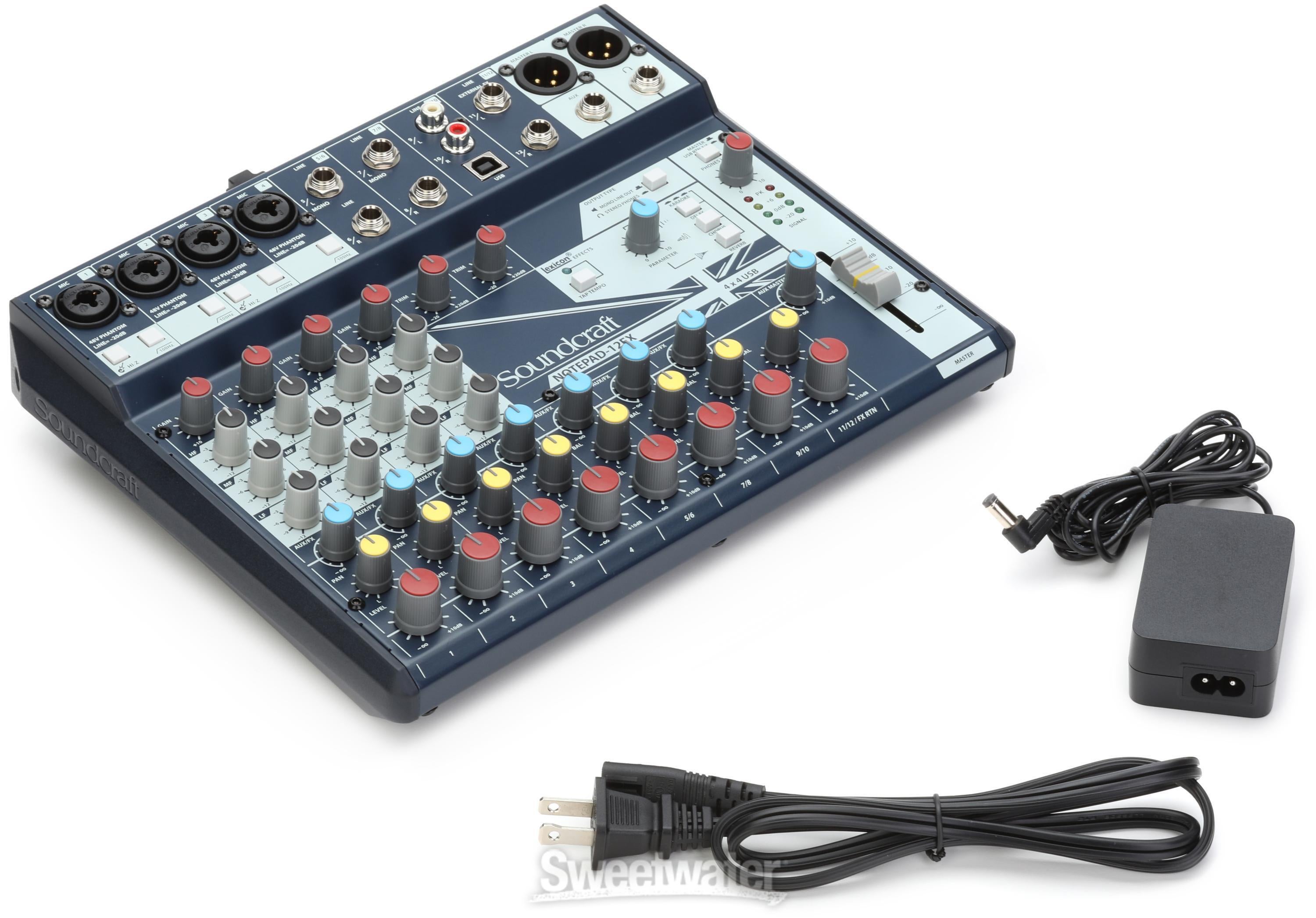 Soundcraft Notepad 12FX＋オヤイデUSBケーブル Soundcraft Notepad
