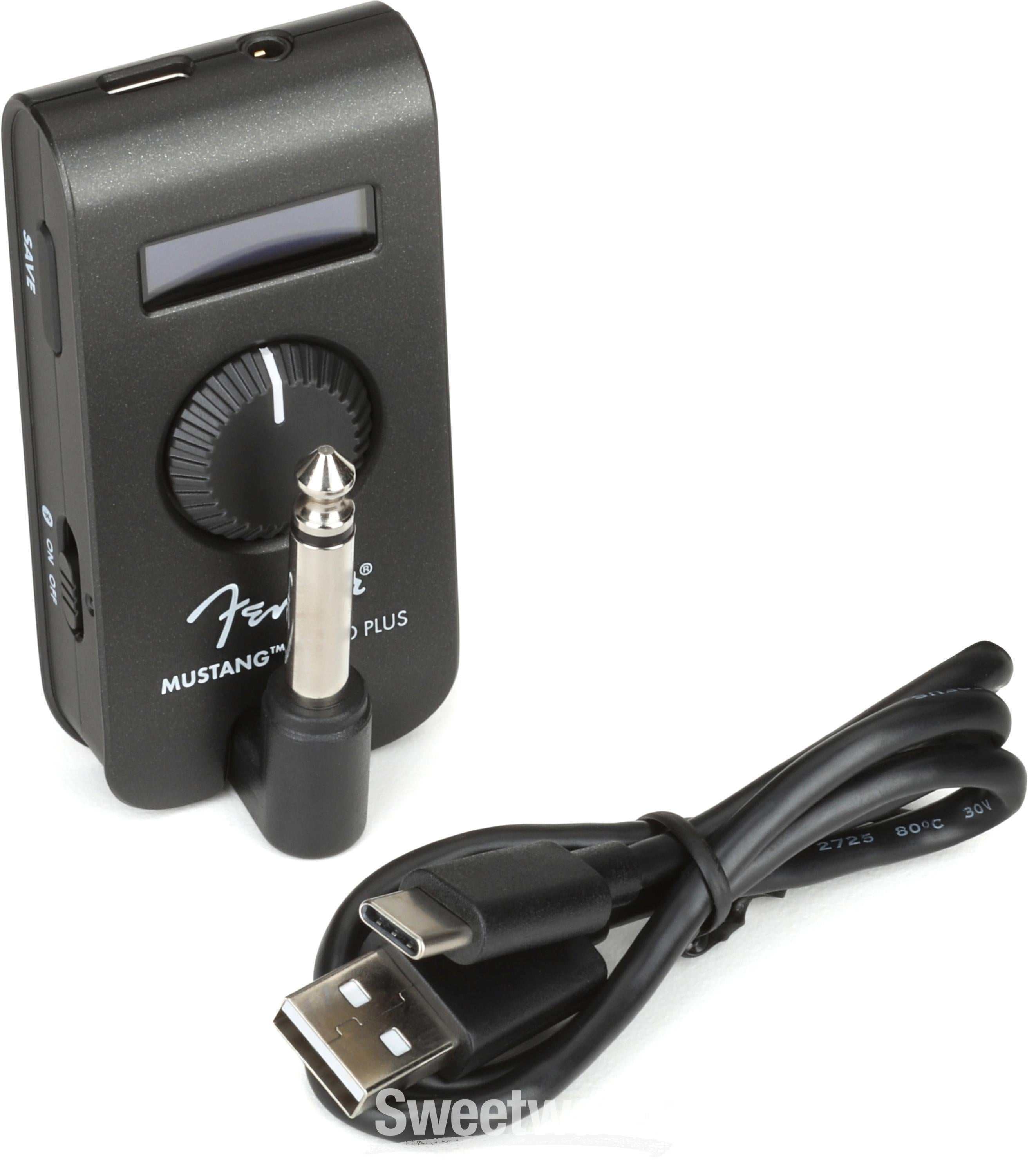 Fender Mustang Micro Plus Headphone Guitar Amp | Sweetwater