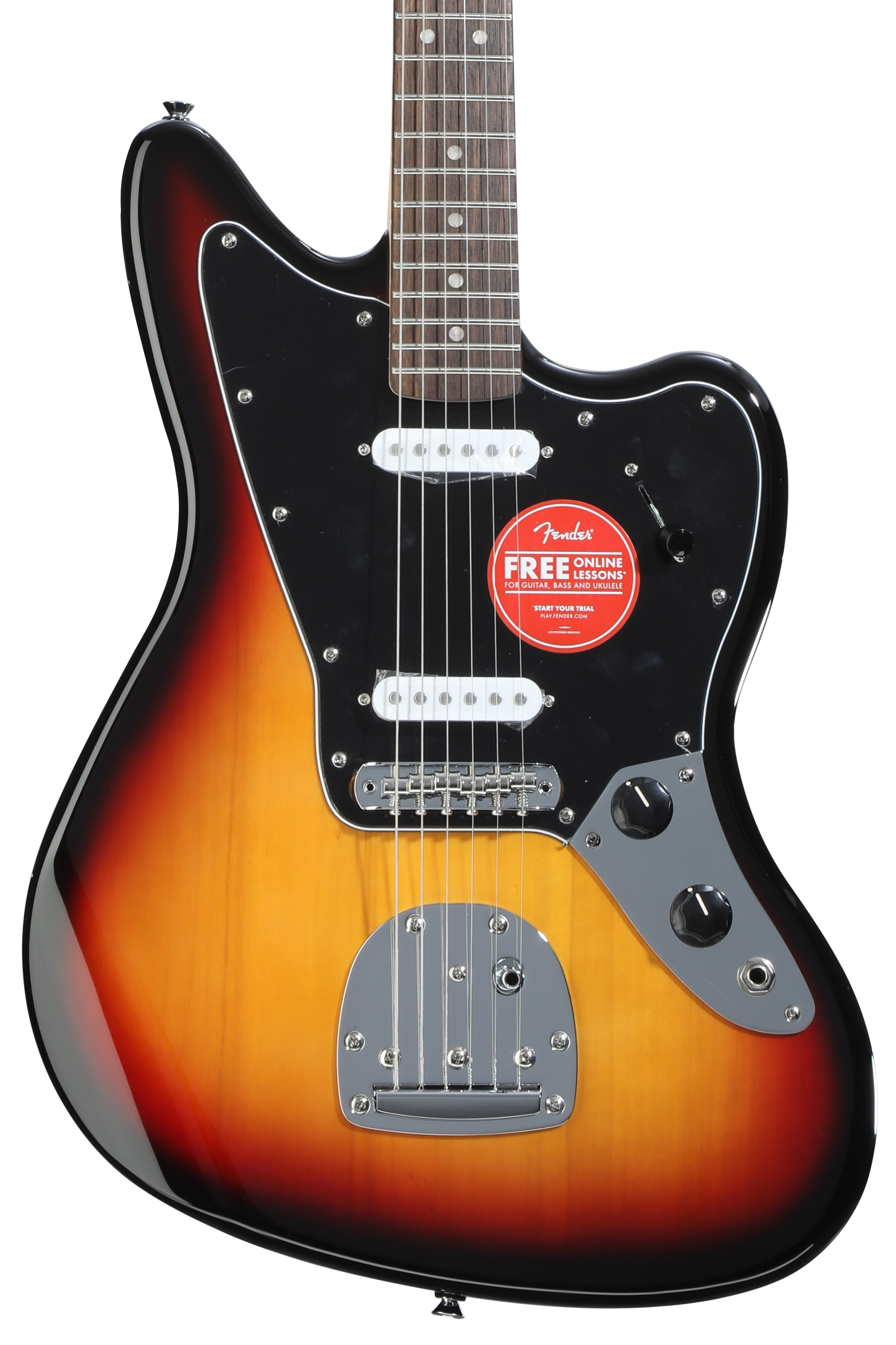 Squier Affinity Series Jaguar Electric Guitar - 3-color Sunburst