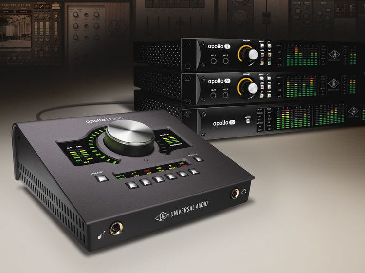 Universal Audio Apollo Twin MKII SOLO 10x6 Thunderbolt Audio