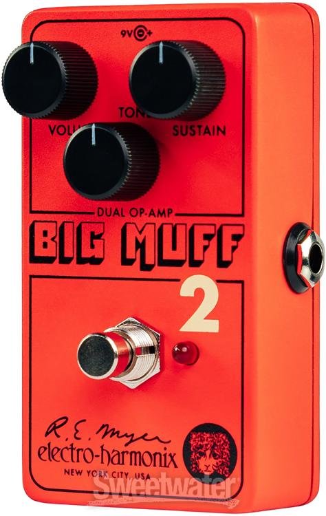 Electro-Harmonix Big Muff Pi 2 Fuzz Pedal | Sweetwater