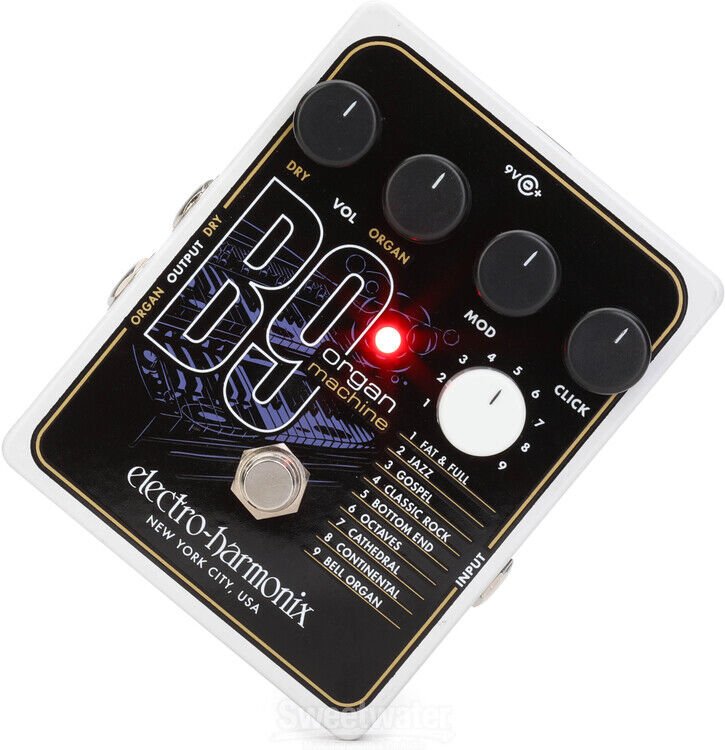 Electro-Harmonix B9 Organ Machine Guitar Effect Pedal | Sweetwater