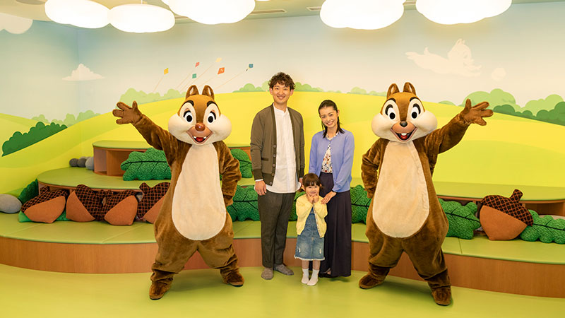 公式】チップとデールルーム（「チップとデールのプレイグラウンド