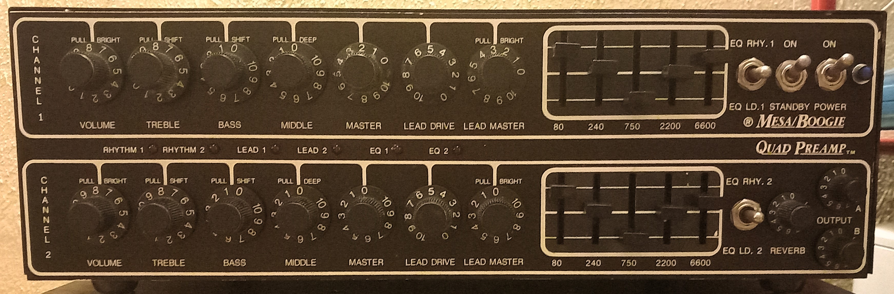 Quad Preamp - Mesa Boogie Quad Preamp - Audiofanzine