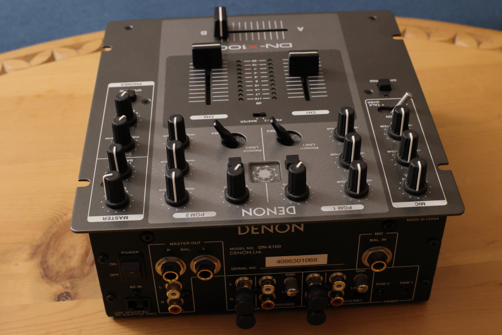 DN-X100 DENON デノン DJミキサー 動作品 音響 DN-X100 DENON デノン