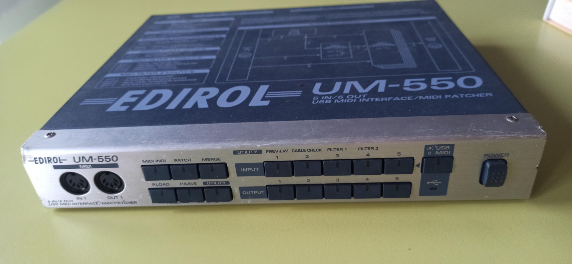 UM-550 - Edirol UM-550 - Audiofanzine